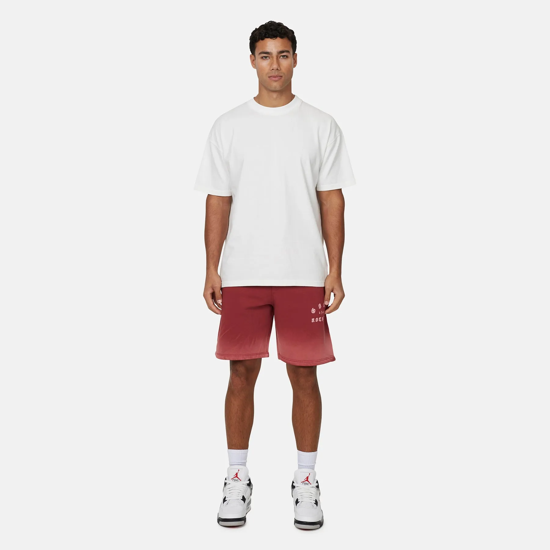 California Washed Red Shorts sold by Good for Nothing product image thumbnail 4
