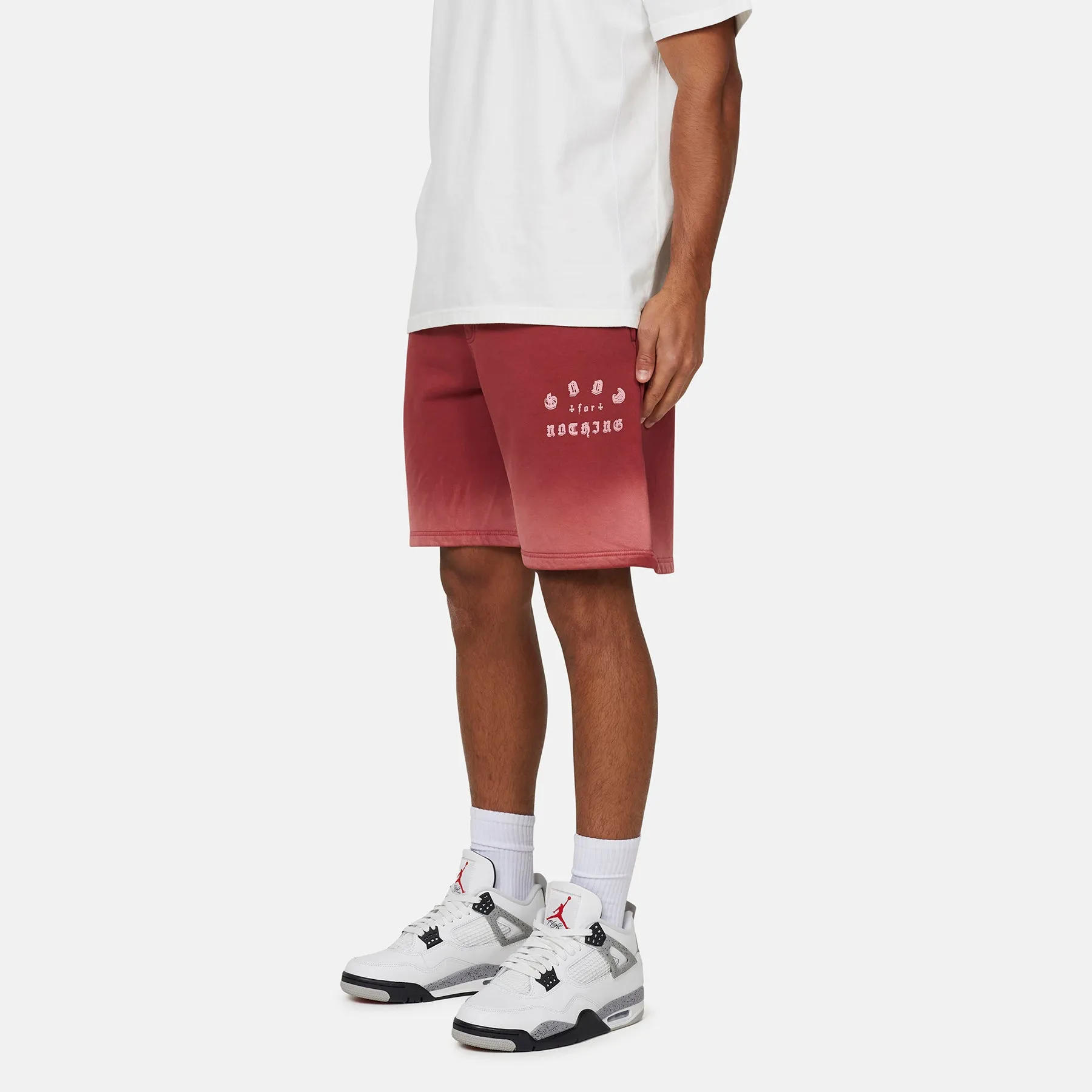 California Washed Red Shorts sold by Good for Nothing product image thumbnail 2