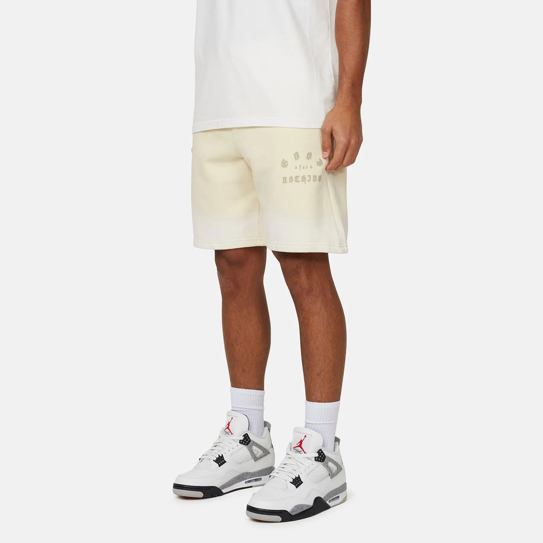 California Washed Ivory Shorts sold by Good for Nothing product image thumbnail 2
