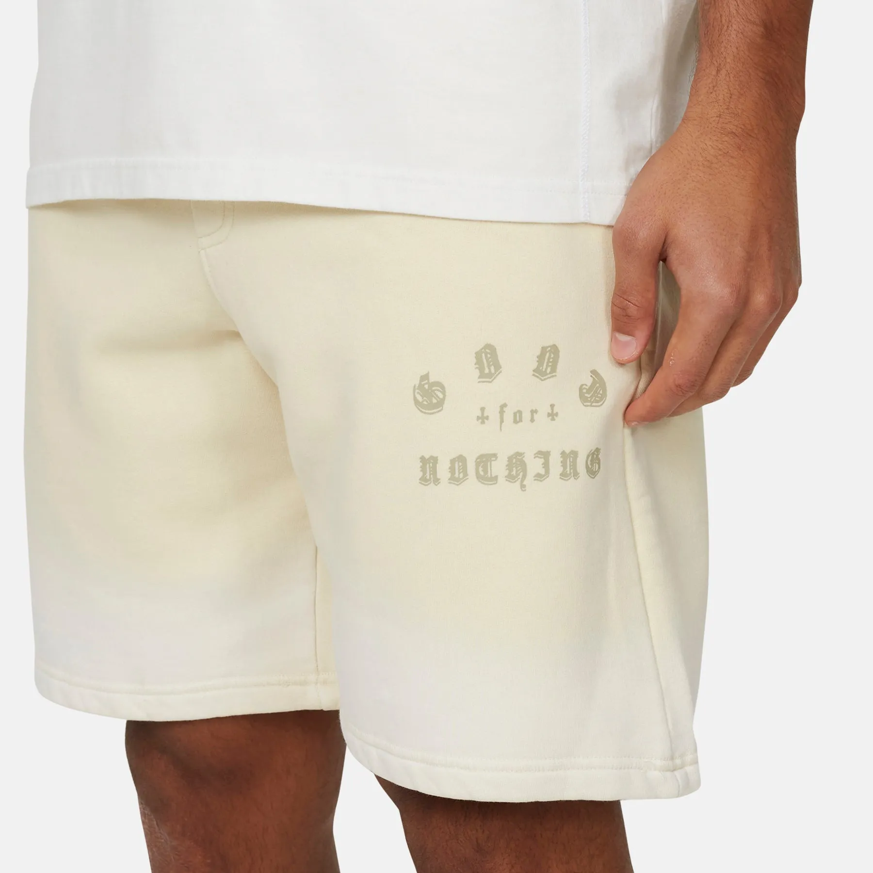 California Washed Ivory Shorts sold by Good for Nothing product image thumbnail 4