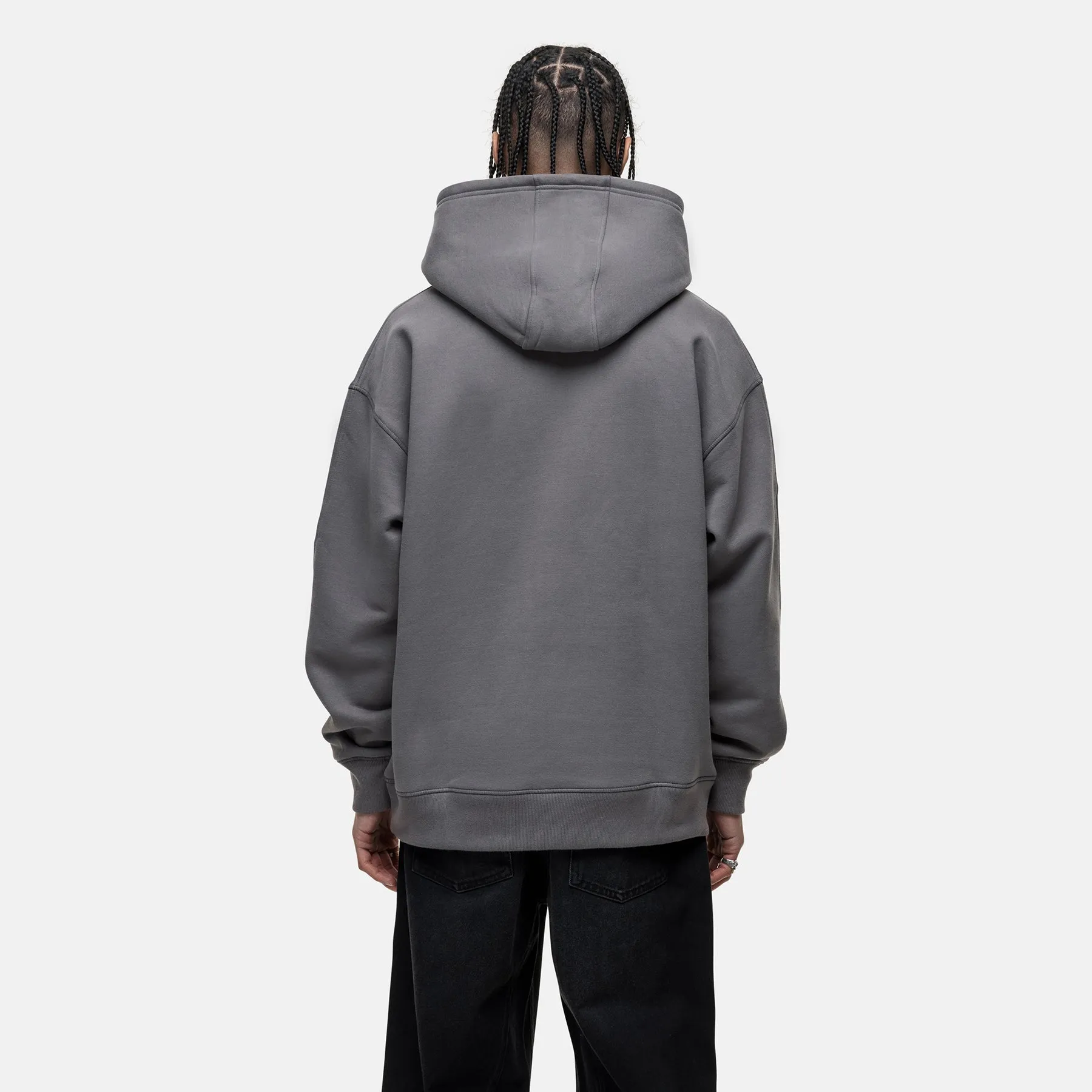 Blossom Washed Grey Hoodie sold by Good For Nothing Clothing product image thumbnail 2