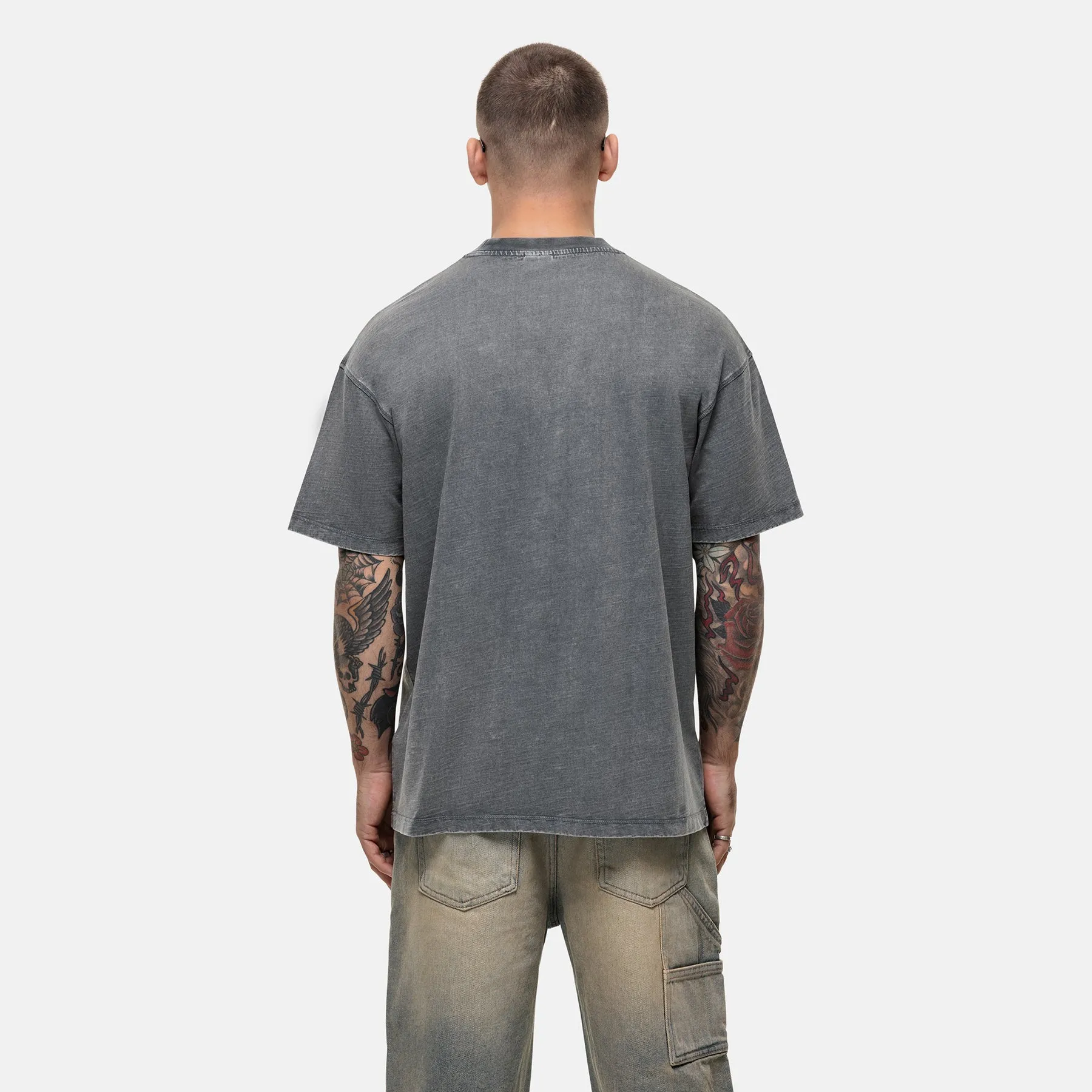 Dice Grey Slub T-shirt sold by Good For Nothing Clothing product image thumbnail 2
