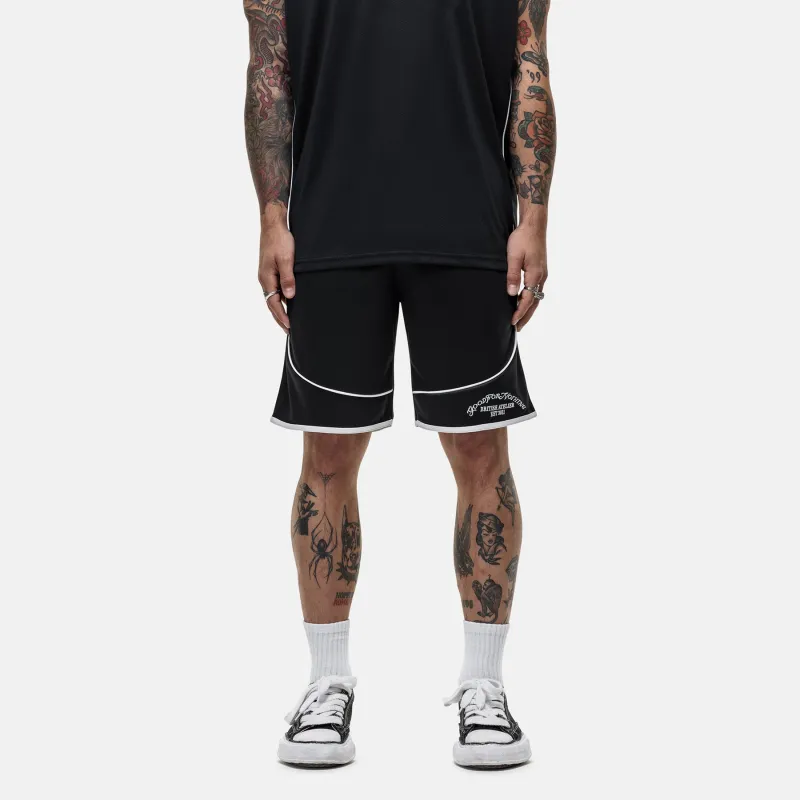 Atelier Mesh Black Shorts sold by Good For Nothing Clothing