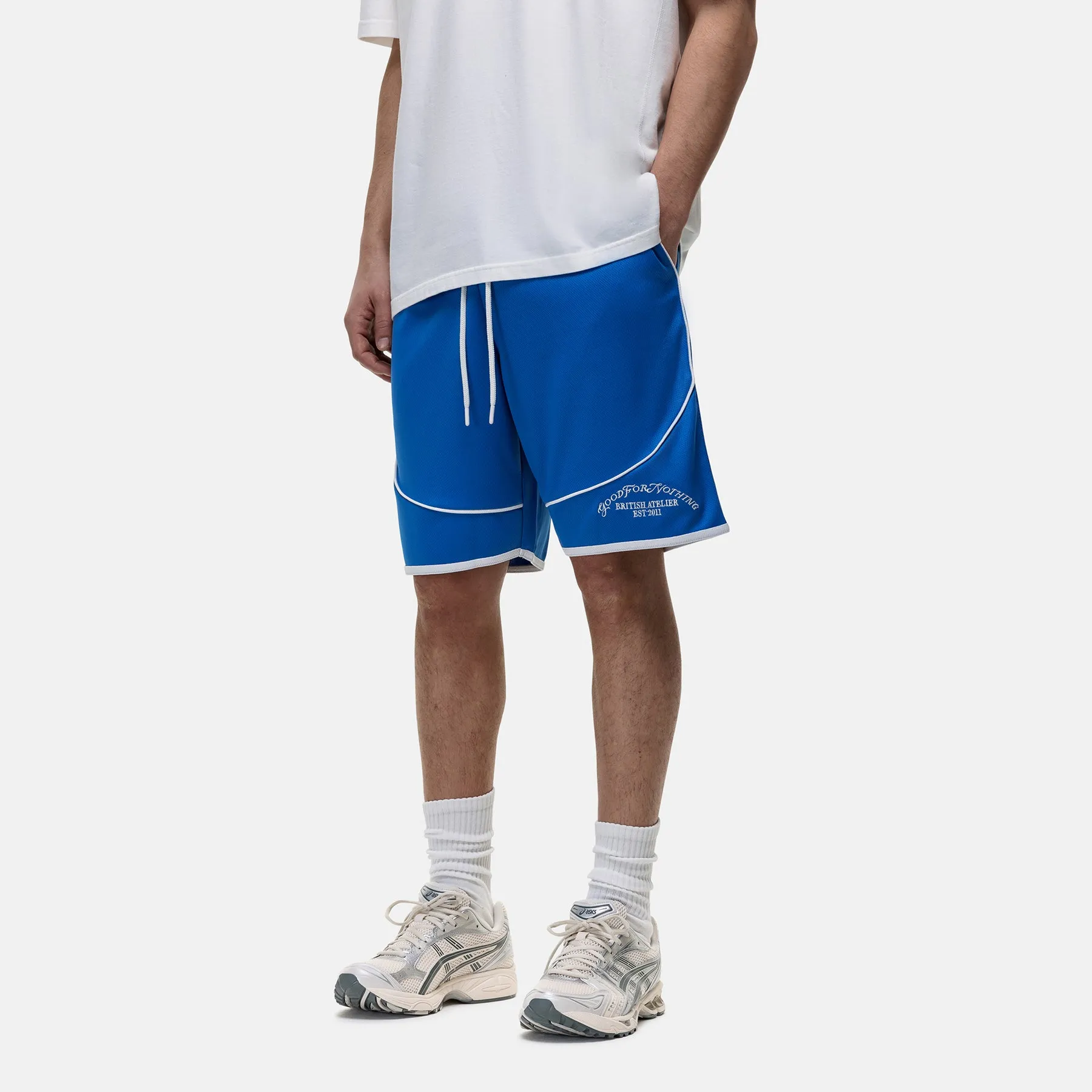Atelier Mesh Blue Shorts sold by Good for Nothing product image thumbnail 2
