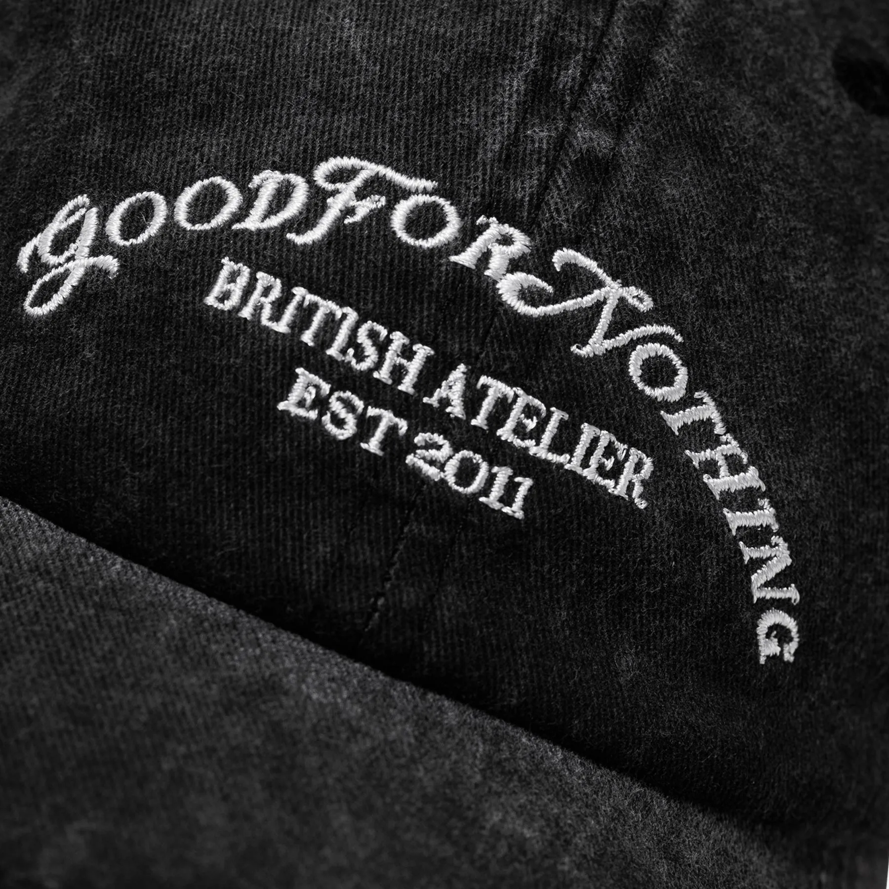 Atelier Washed Black Cap sold by Good for Nothing product image thumbnail 2