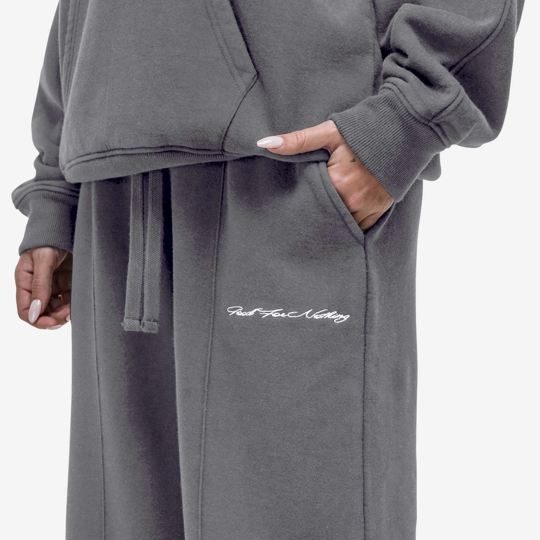 Scribble Washed Grey Jogger sold by Good For Nothing Clothing product image thumbnail 3