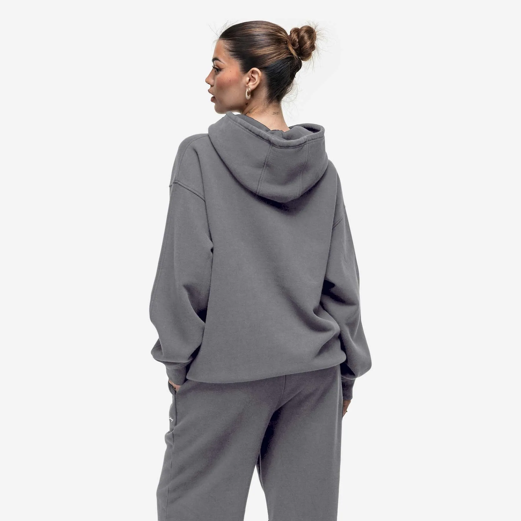 Scribble Washed Grey Hoodie sold by Good For Nothing Clothing product image thumbnail 2