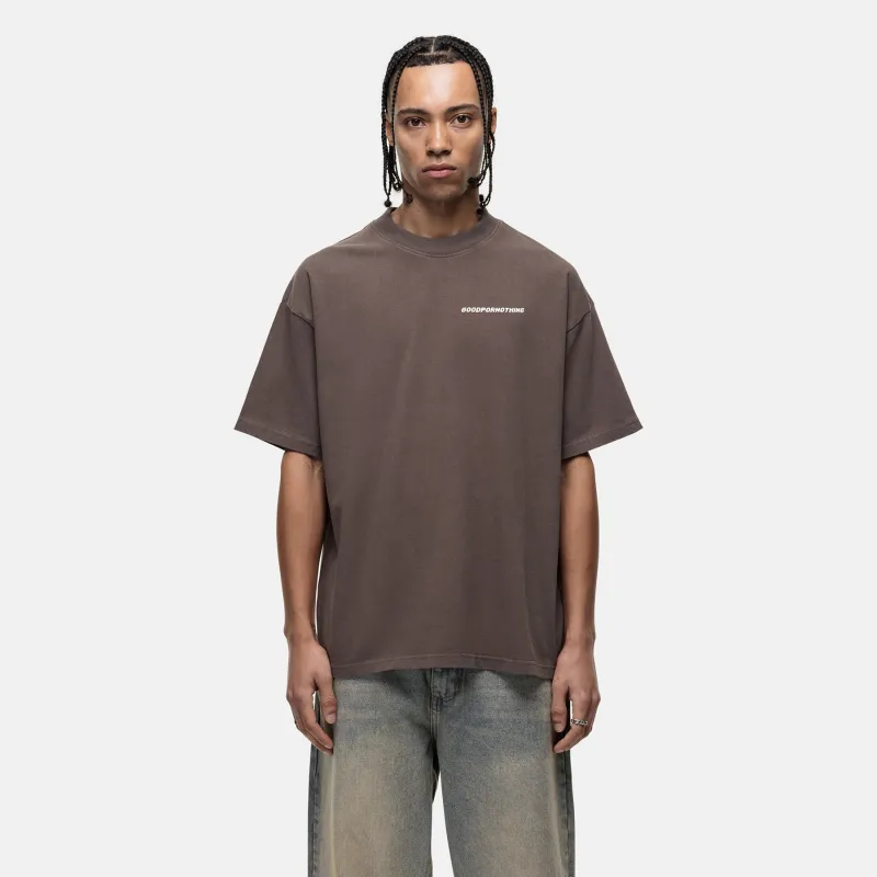 Vintage Washed Taupe T-shirt sold by Good For Nothing Clothing