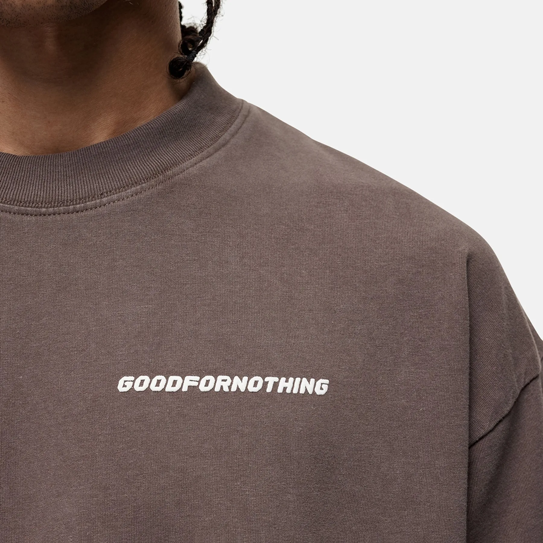 Vintage Washed Taupe T-shirt sold by Good for Nothing product image thumbnail 3