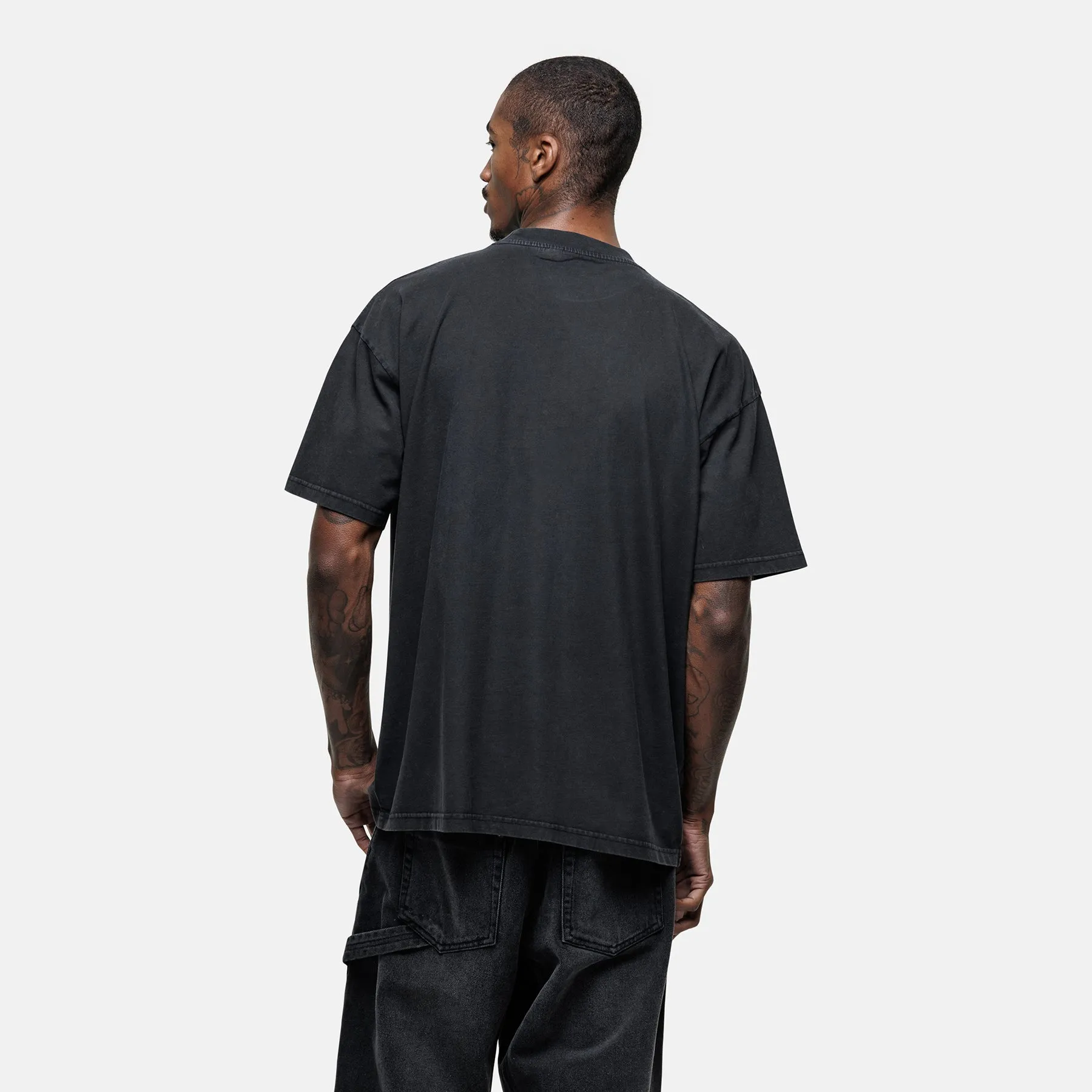 Vintage Black T-shirt sold by Good For Nothing Clothing product image thumbnail 3