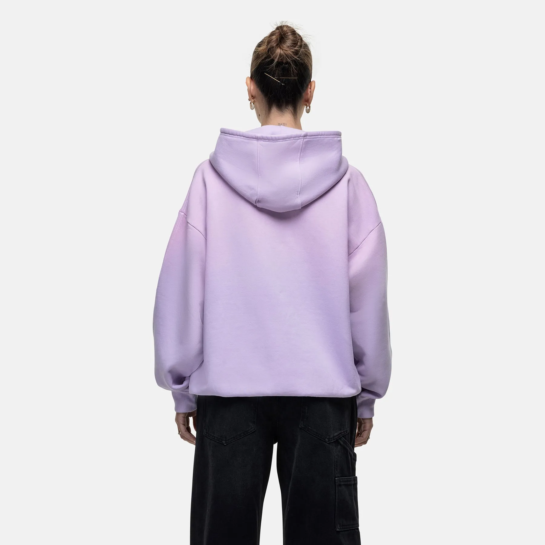 Vintage 1986 Faded Lilac Hoodie sold by Good For Nothing Clothing product image thumbnail 2