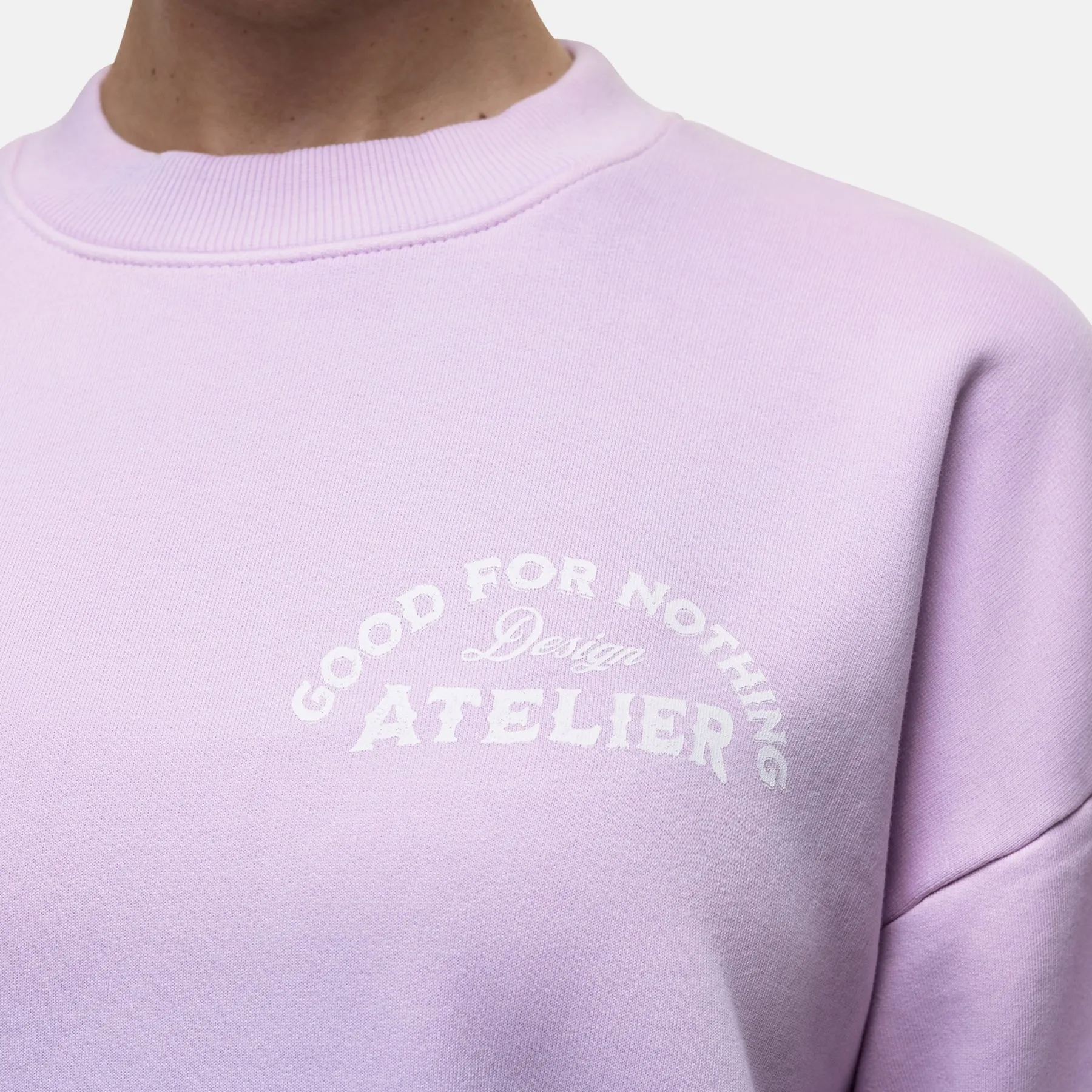 Vintage 1986 Faded Lilac Sweatshirt sold by Good For Nothing Clothing product image thumbnail 3