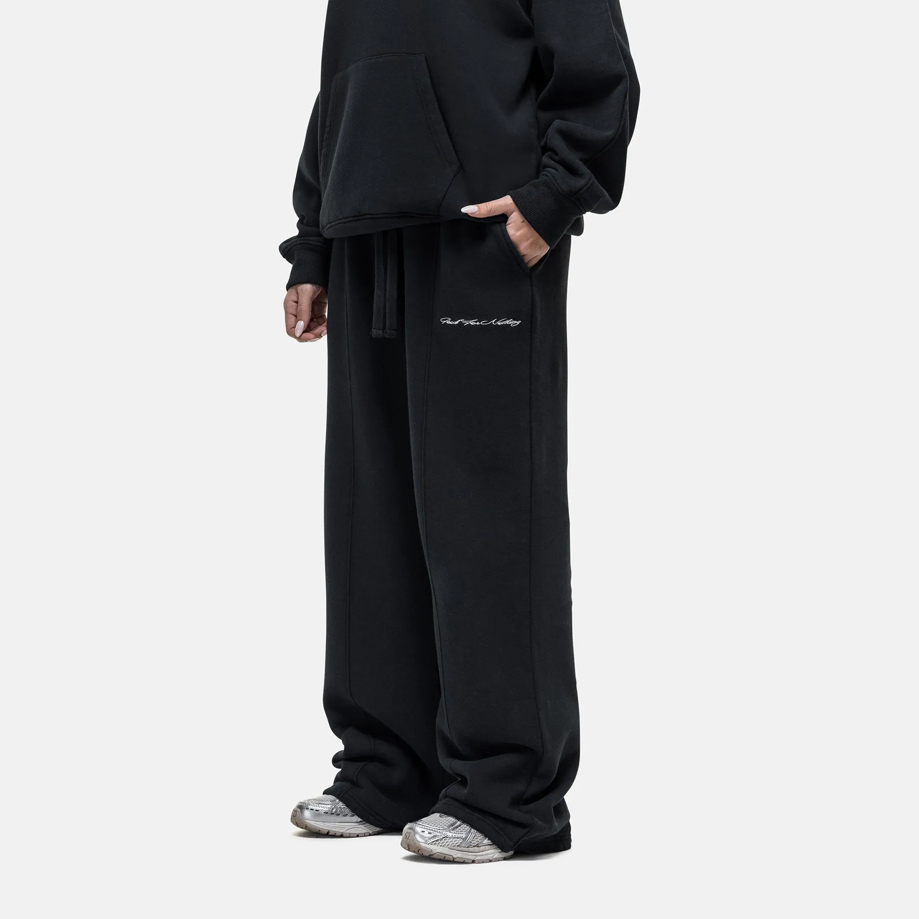 Scribble Washed Black Jogger sold by Good For Nothing Clothing