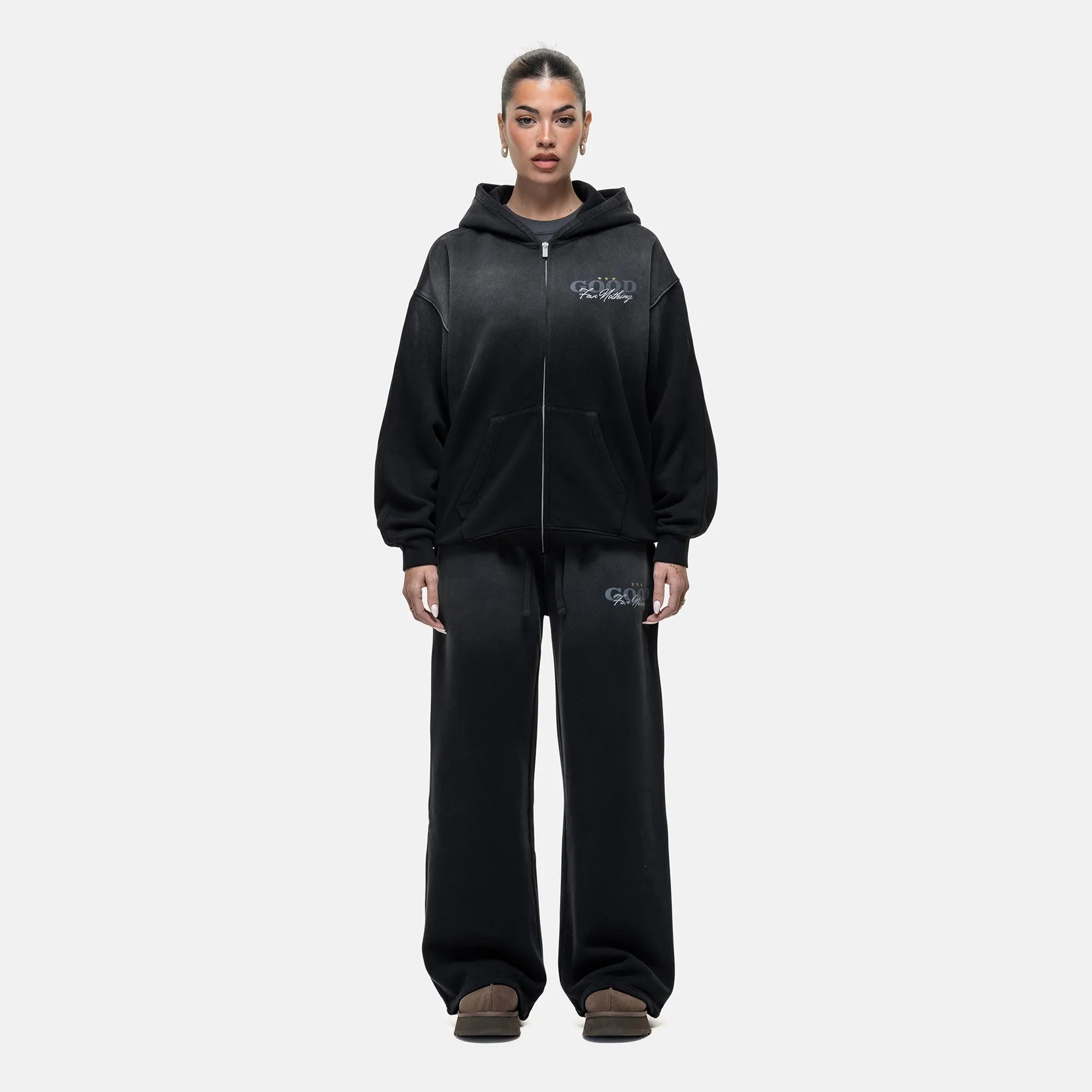 Alaska Black Sweatpants sold by Good For Nothing Clothing product image thumbnail 4