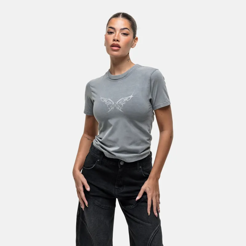 Vintage Tattoo Grey T-shirt sold by Good For Nothing Clothing