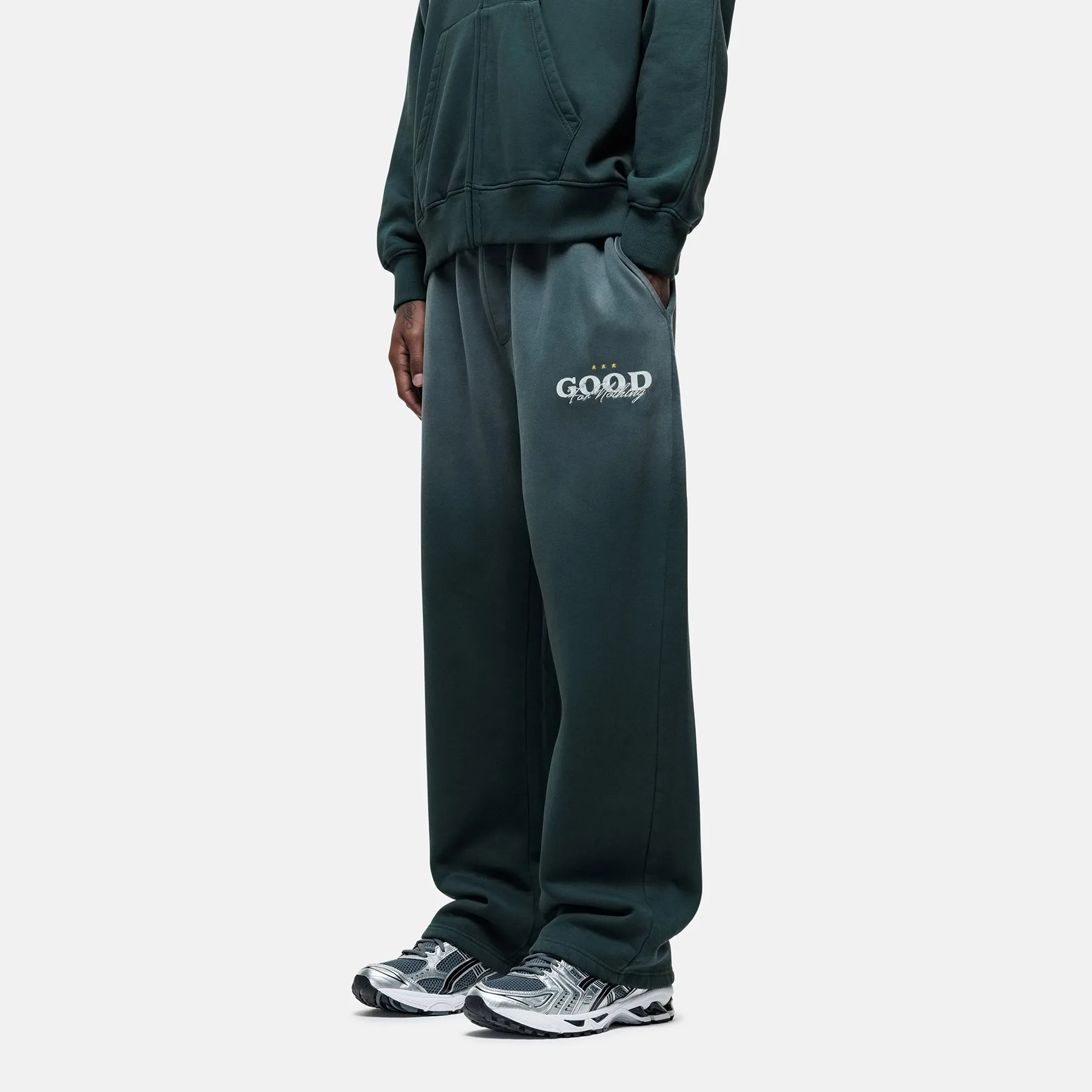 Alaska Gradient Green Sweatpants sold by Good For Nothing Clothing
