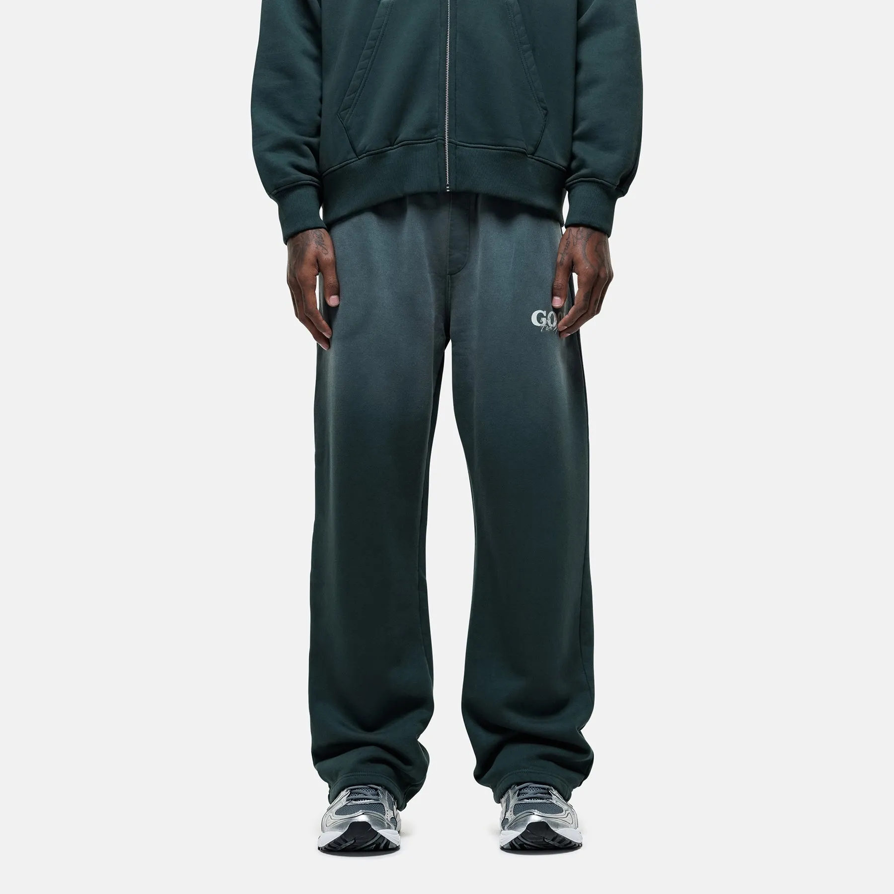 Alaska Gradient Green Sweatpants sold by Good For Nothing Clothing product image thumbnail 2