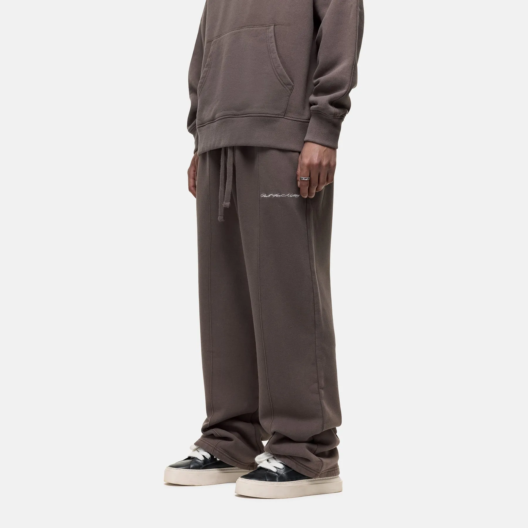 Scribble Washed Taupe Joggers sold by Good For Nothing Clothing