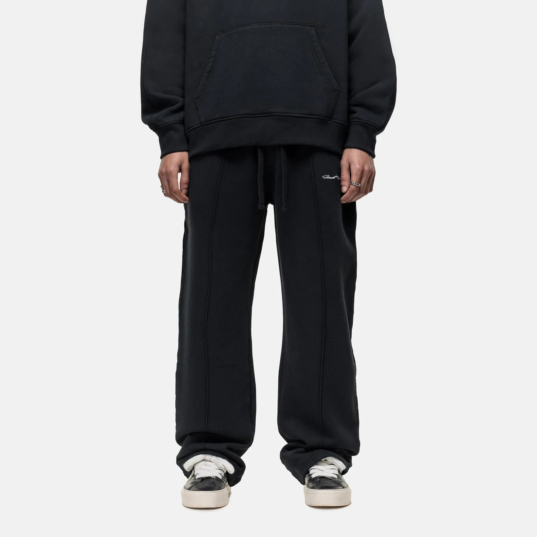 Scribble Washed Black Joggers sold by Good for Nothing product image thumbnail 2