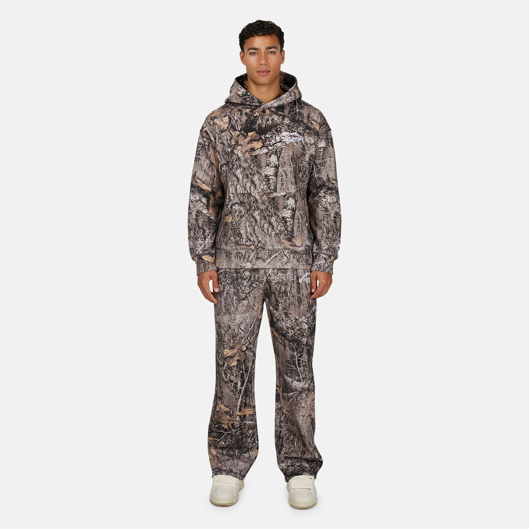 Woodland Camo Brown Hoodie sold by Good For Nothing Clothing product image thumbnail 2