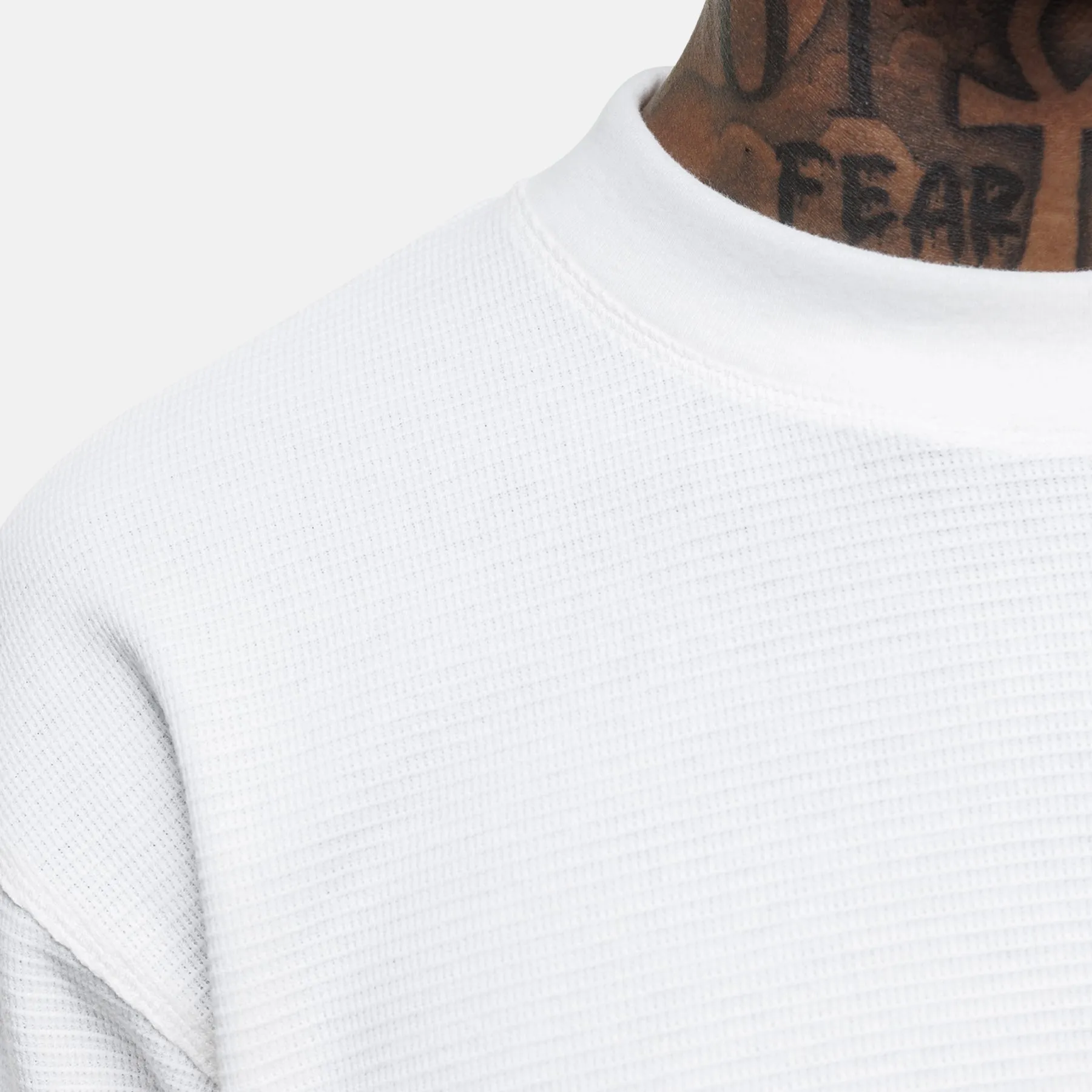 Scribble Longsleeve White T-shirt sold by Good for Nothing product image thumbnail 3