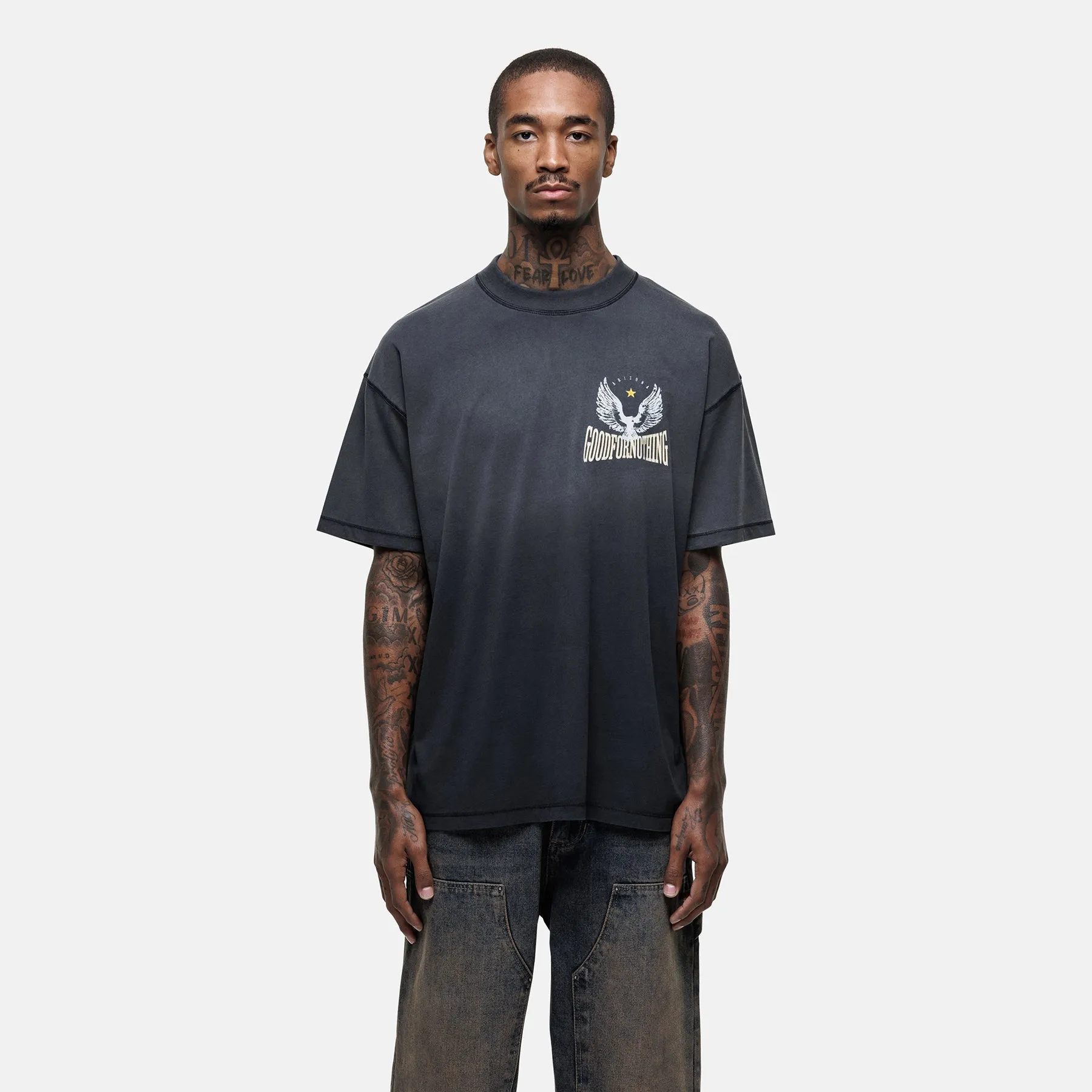 Arizona Gradient Black T-shirt sold by Good For Nothing Clothing product image thumbnail 2