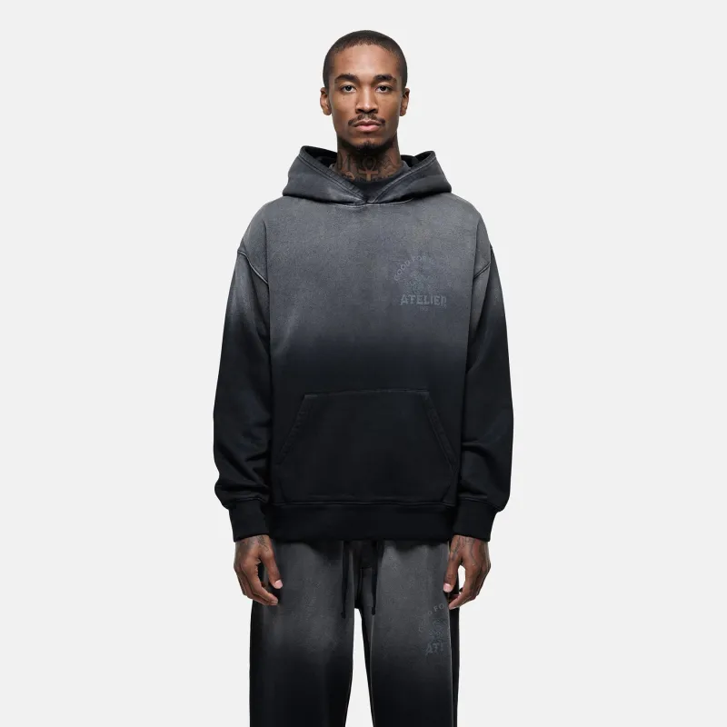 Vintage 1986 Faded Black Hoodie sold by Good For Nothing Clothing