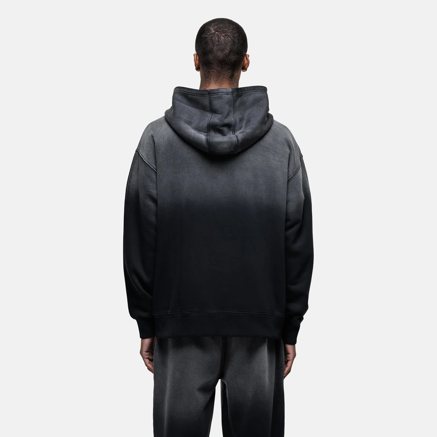 Vintage 1986 Faded Black Zip Hoodie sold by Good For Nothing Clothing product image thumbnail 2