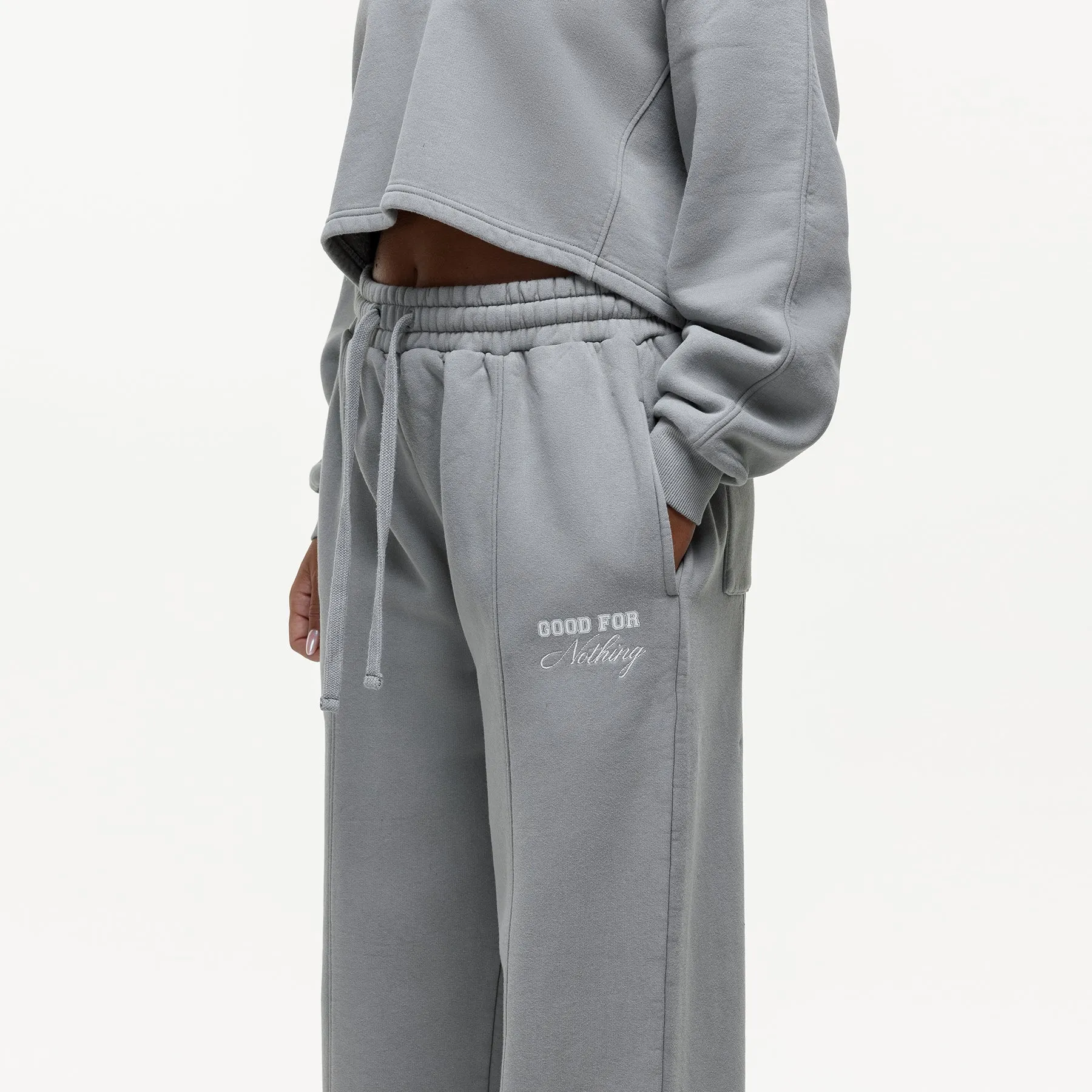Slouch Grey Baggy Sweatpant sold by Good for Nothing product image thumbnail 3