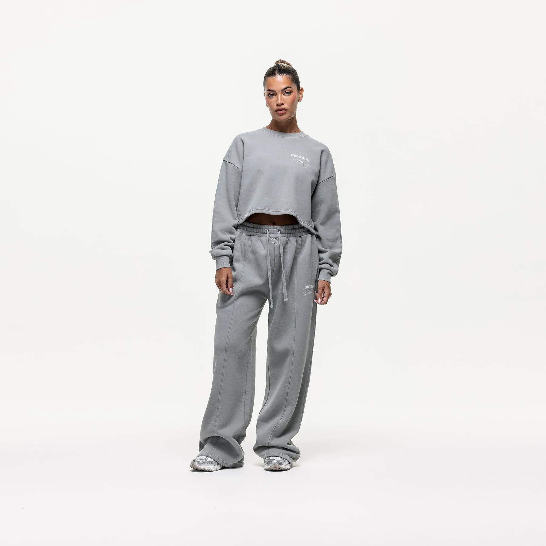 Slouch Grey Baggy Sweatpant sold by Good for Nothing product image thumbnail 5