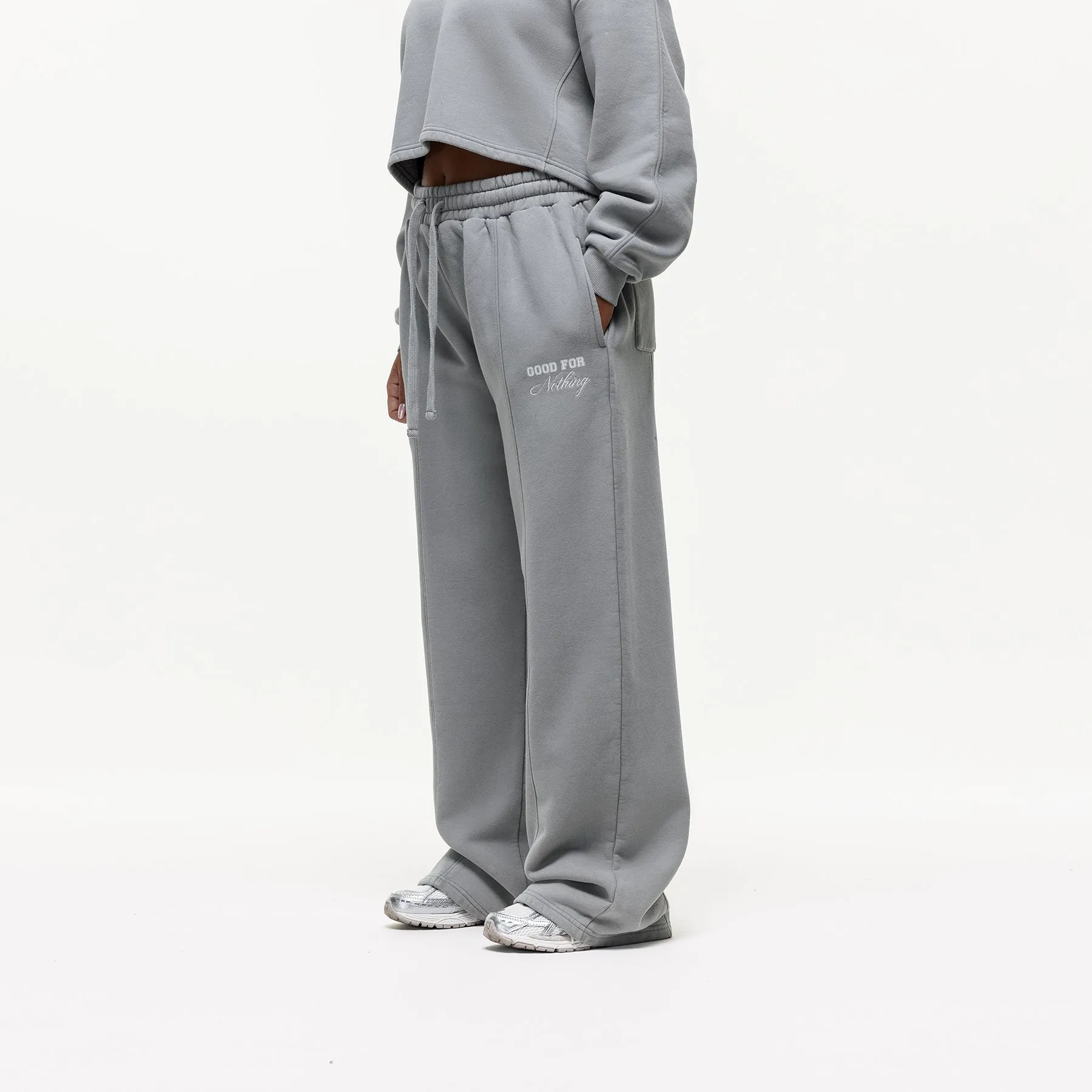 Slouch Grey Baggy Sweatpant sold by Good for Nothing product image thumbnail 2