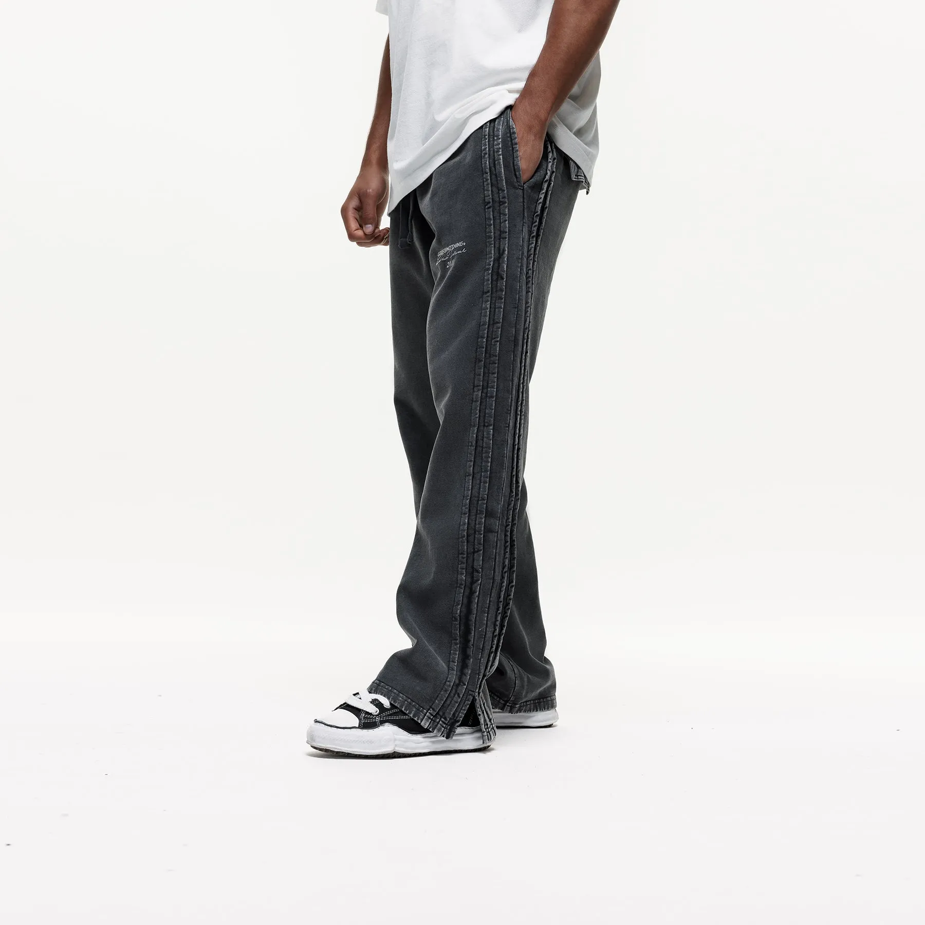 Partial Washed Grey Sweatpants sold by Good for Nothing product image thumbnail 3
