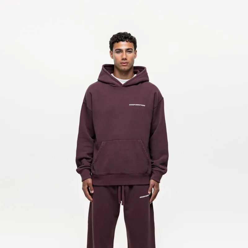 Vintage Washed Huckleberry Hoodie sold by Good For Nothing Clothing