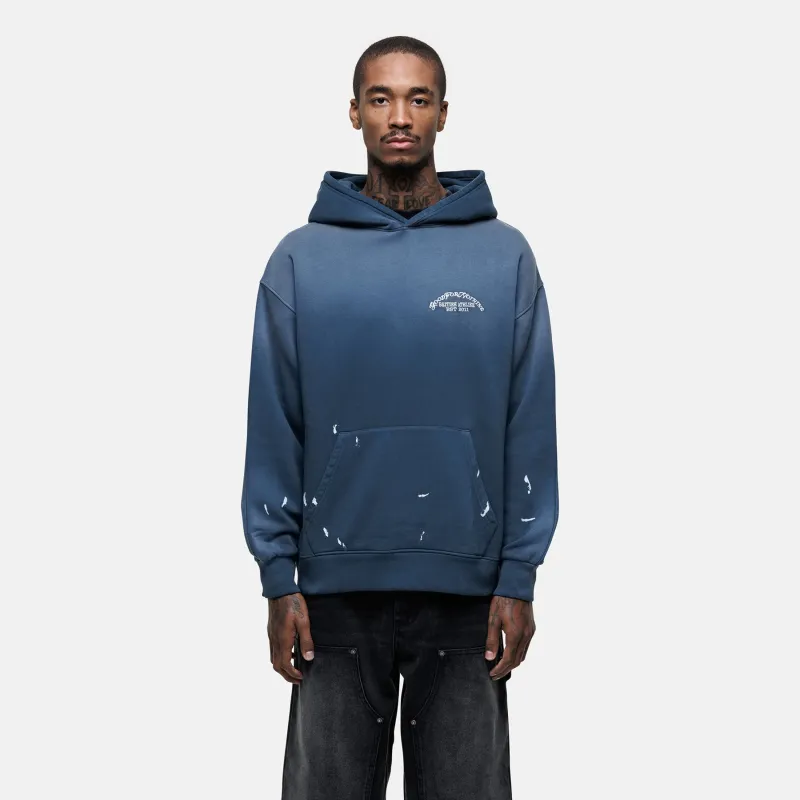 Abrade Gradient Blue Hoodie sold by Good For Nothing Clothing