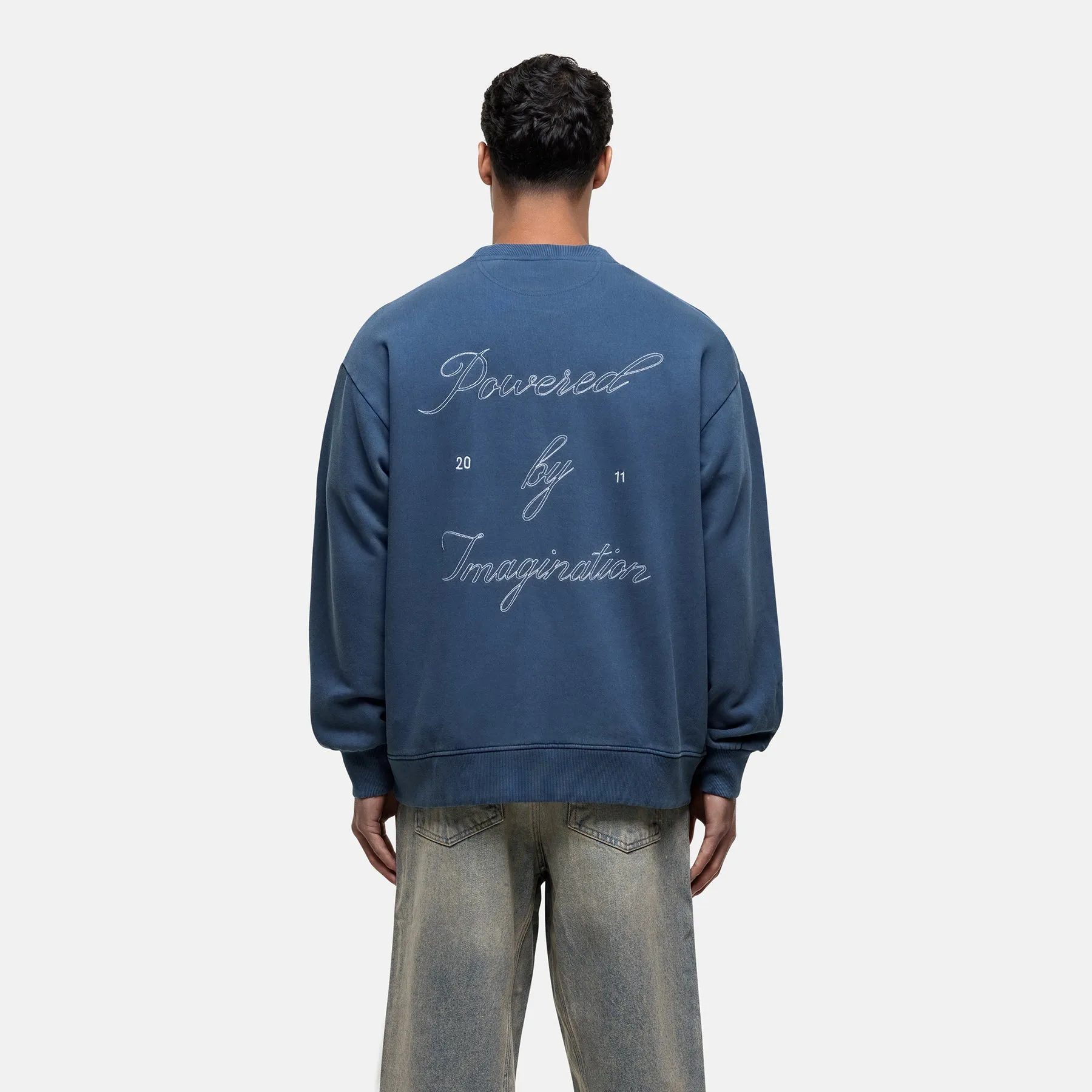 Imaginary Navy Sweatshirt sold by Good For Nothing Clothing product image thumbnail 2