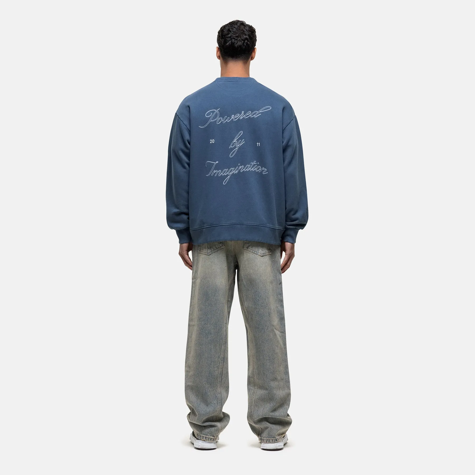 Imaginary Navy Sweatshirt sold by Good For Nothing Clothing product image thumbnail 4