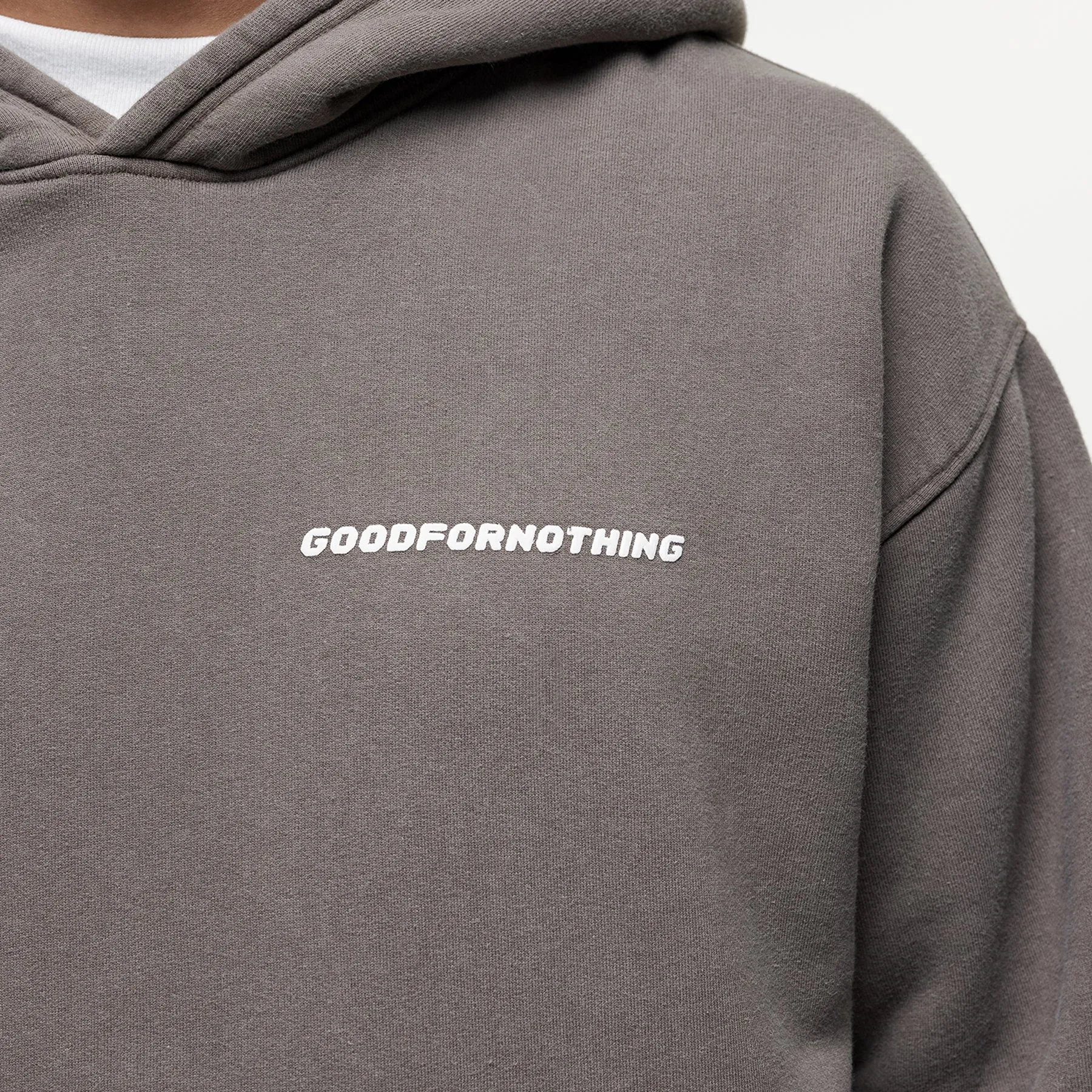 Vintage Washed Walnut Hoodie sold by Good For Nothing Clothing product image thumbnail 4
