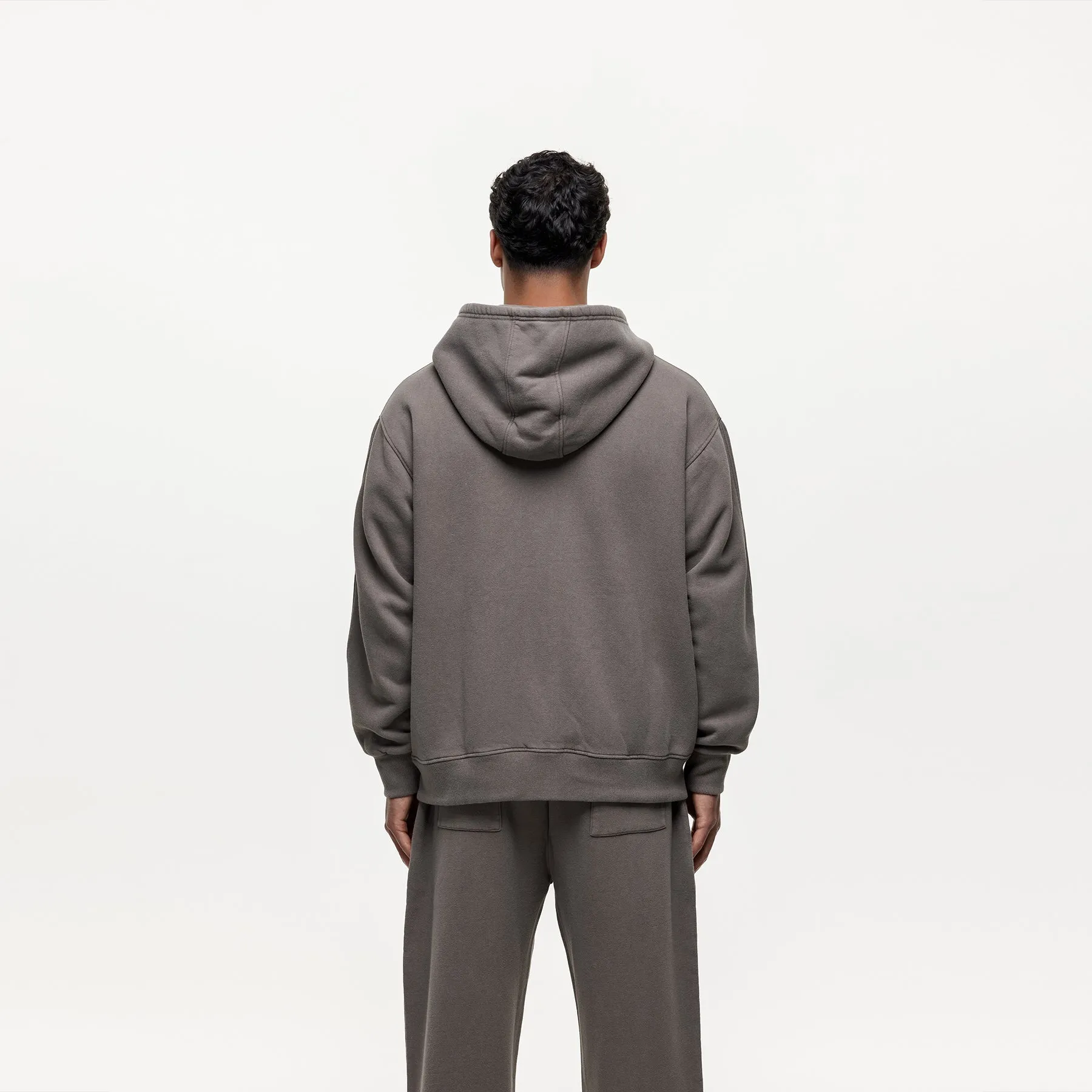 Vintage Washed Walnut Zip Hoodie sold by Good For Nothing Clothing product image thumbnail 5