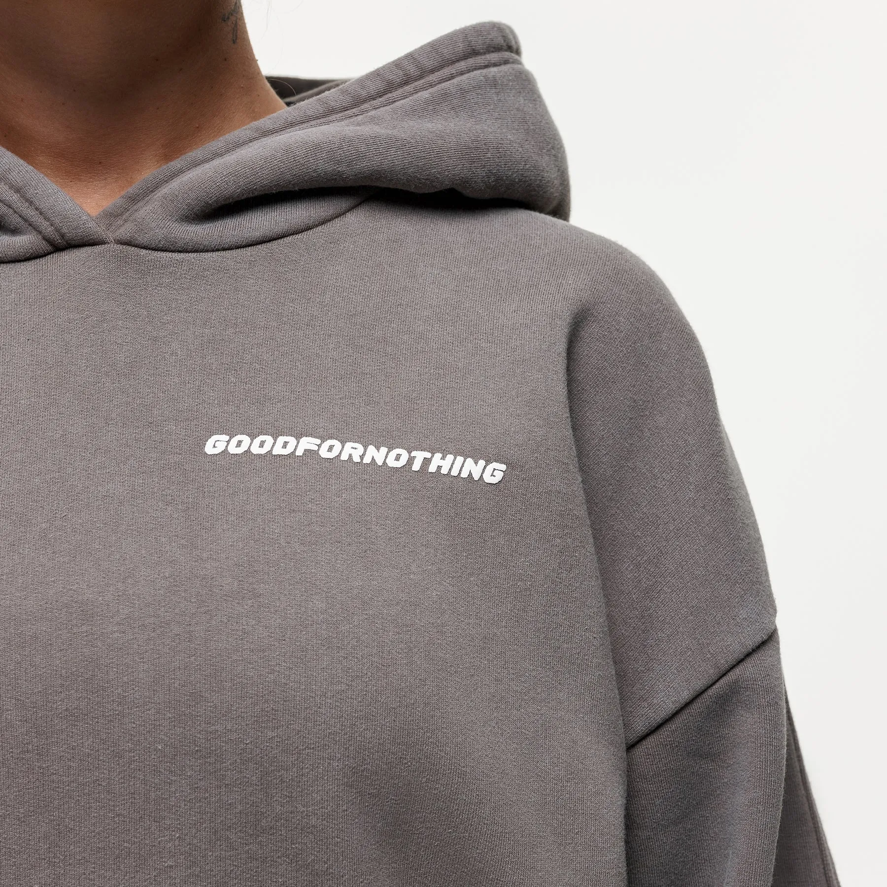 Vintage Washed Walnut Hoodie sold by Good For Nothing Clothing product image thumbnail 4