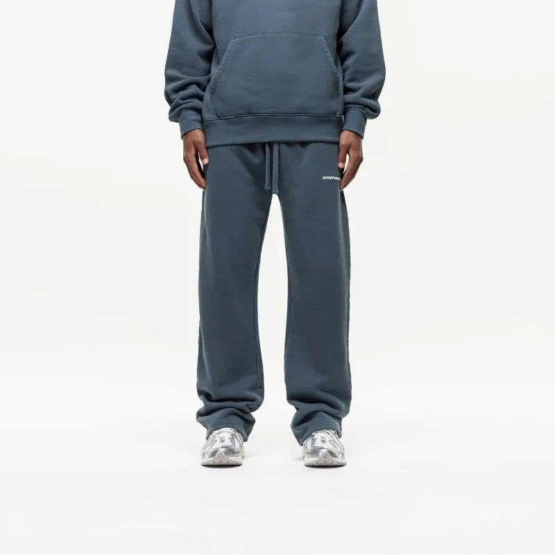 Vintage Washed Blue Sweatpants sold by Good For Nothing Clothing