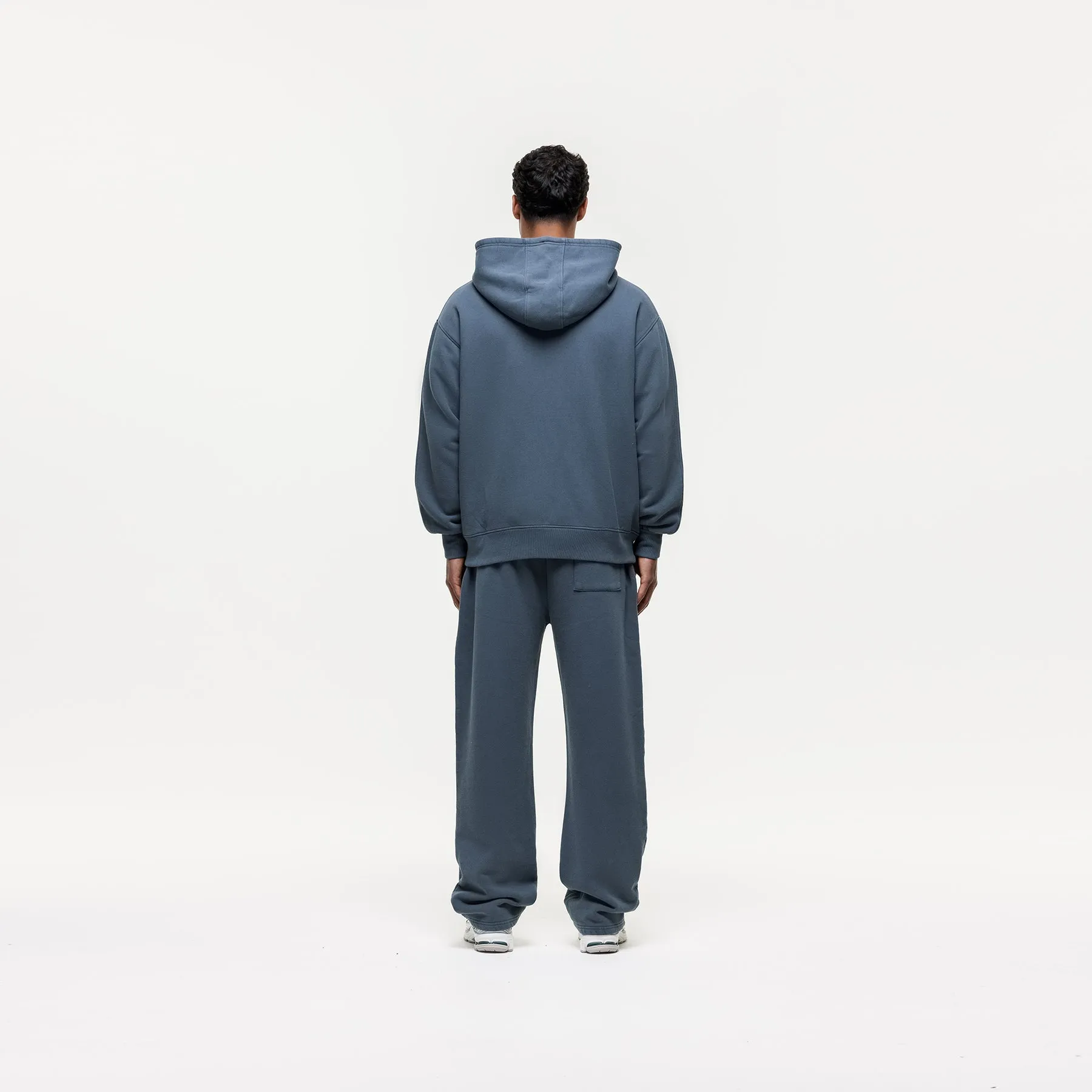 Vintage Washed Blue Zip Hoodie sold by Good For Nothing Clothing product image thumbnail 5