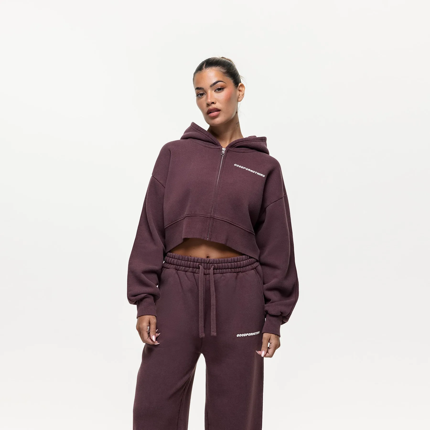 Vintage Washed Huckleberry Zip Hoodie sold by Good for Nothing