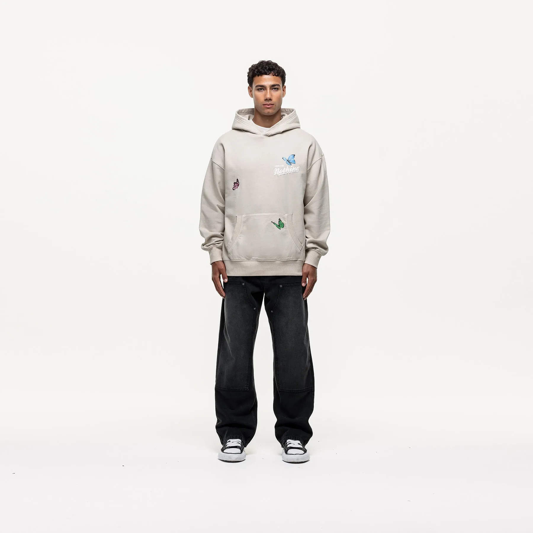 Flight Washed Stone Hoodie sold by Good For Nothing Clothing product image thumbnail 4