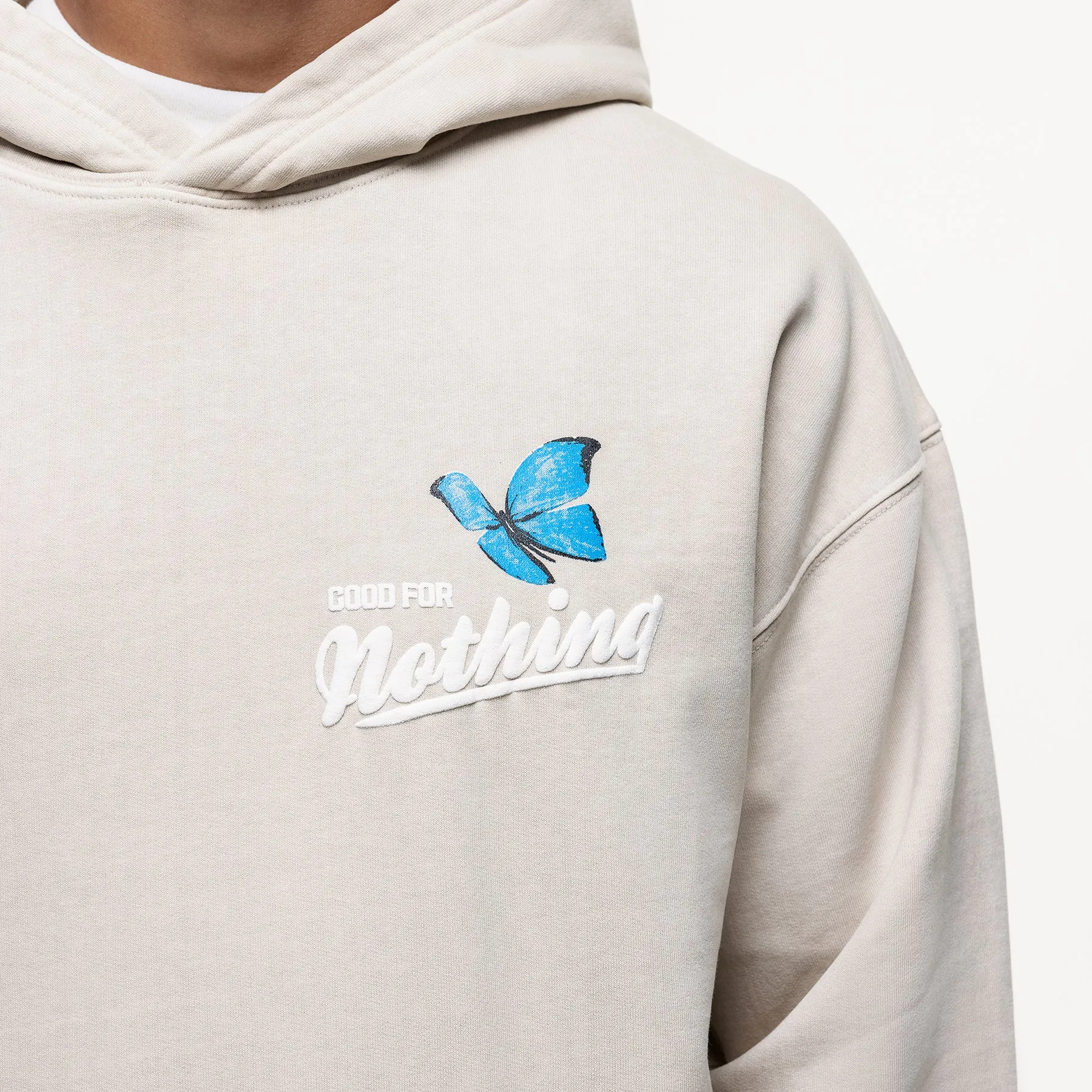Flight Washed Stone Hoodie sold by Good For Nothing Clothing product image thumbnail 2