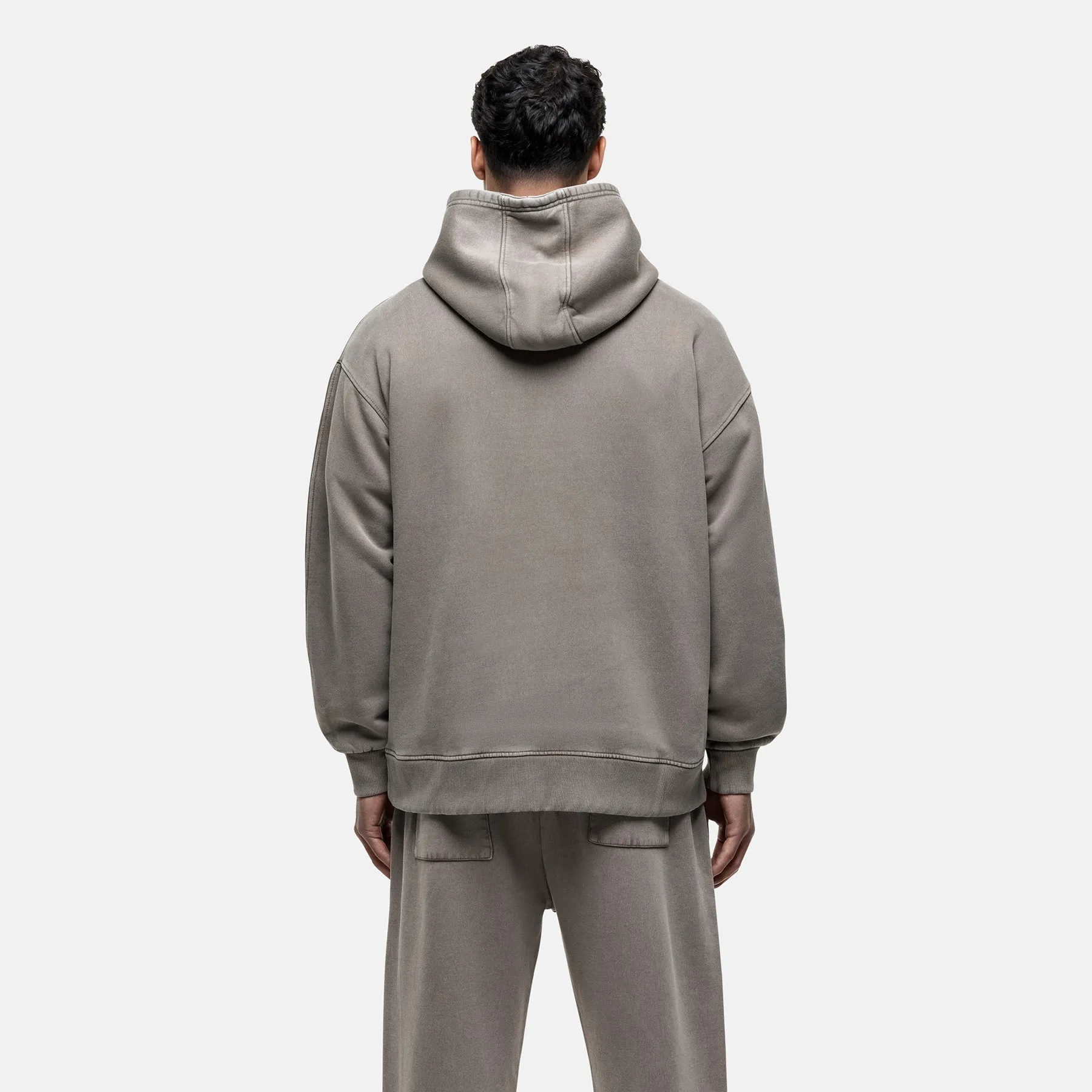 Atelier Washed Taupe Hoodie sold by Good For Nothing Clothing product image thumbnail 4