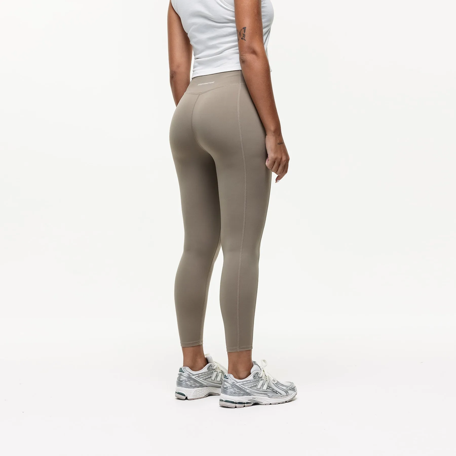 Sculpt Active Taupe Leggings sold by Good For Nothing Clothing product image thumbnail 3