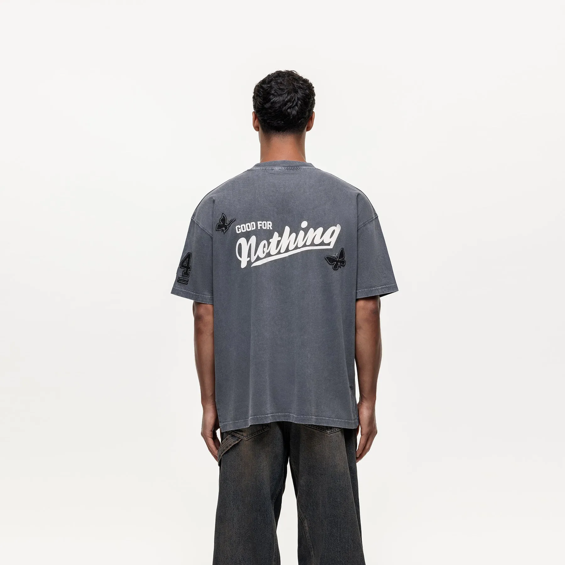 Oversized Team Grey T-shirt sold by Good for Nothing product image thumbnail 2