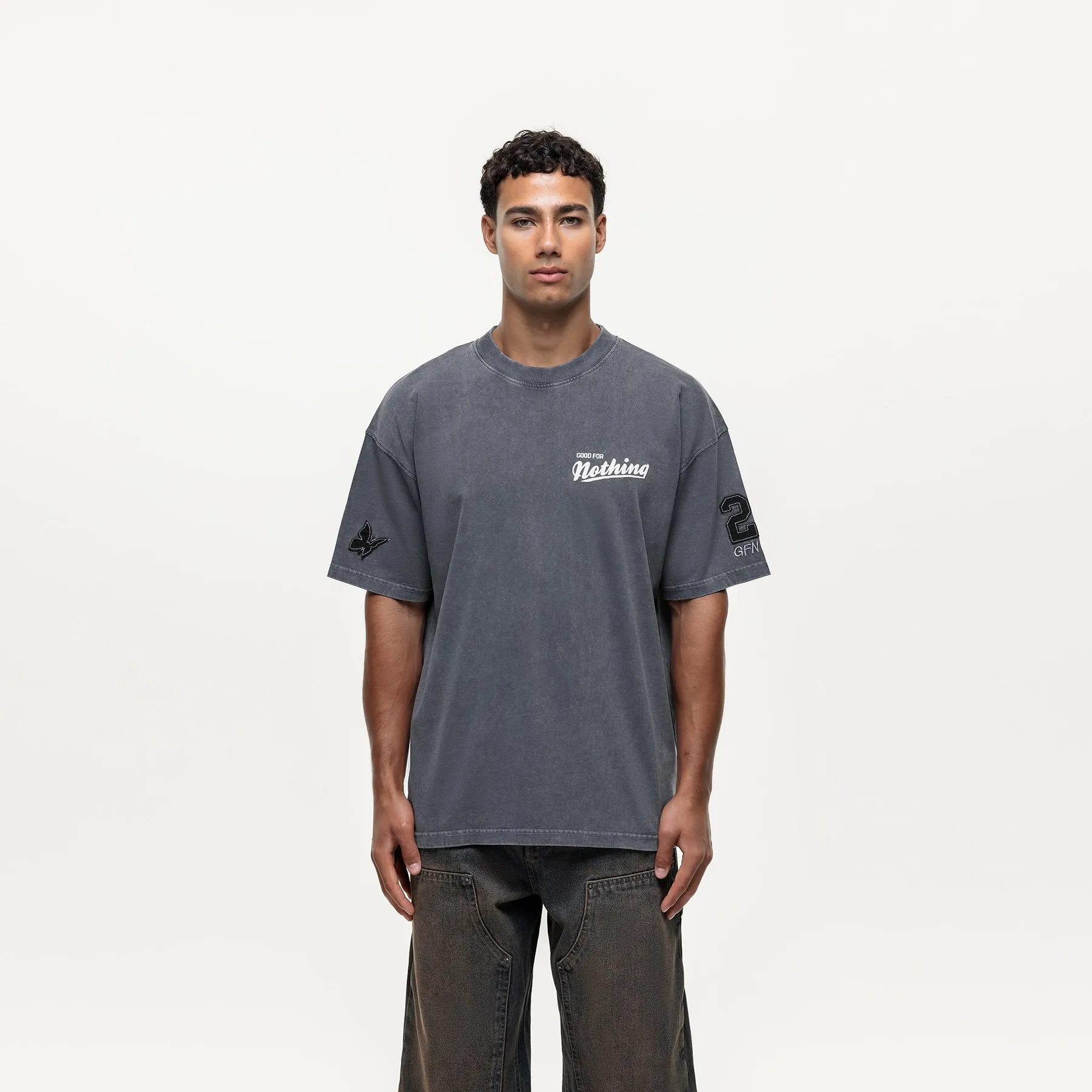 Oversized Team Grey T-shirt sold by Good for Nothing