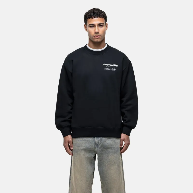 Cult Butterfly Black Sweatshirt sold by Good For Nothing Clothing