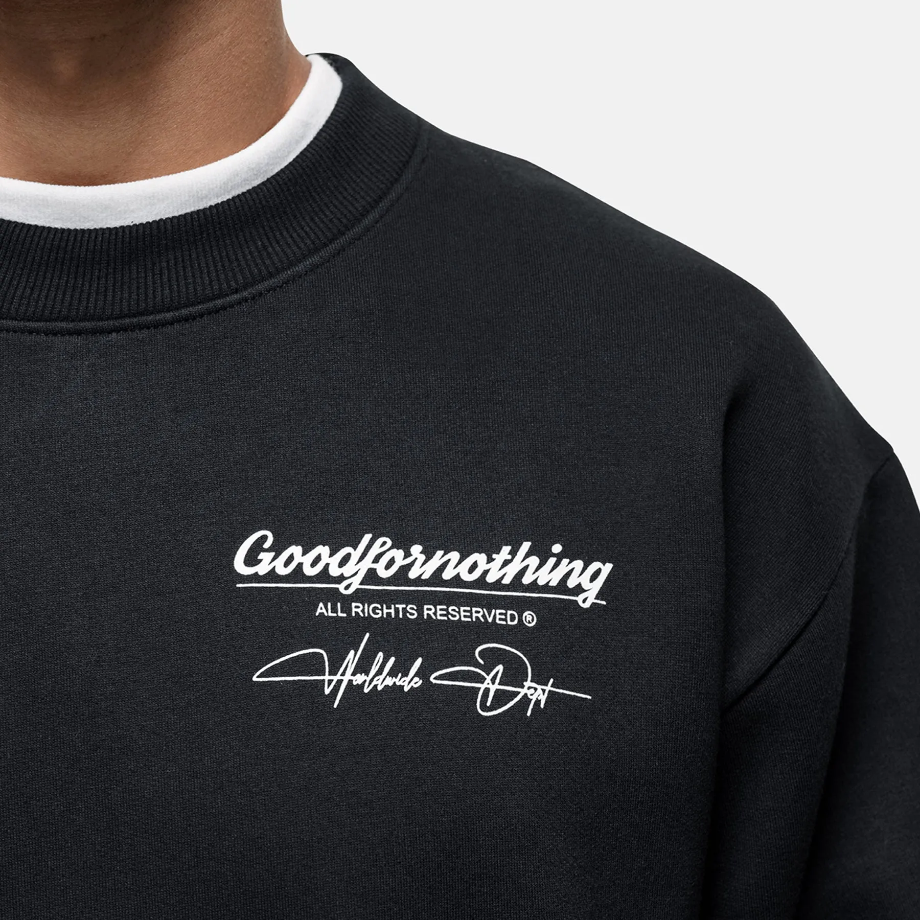 Cult Butterfly Black Sweatshirt sold by Good for Nothing product image thumbnail 3